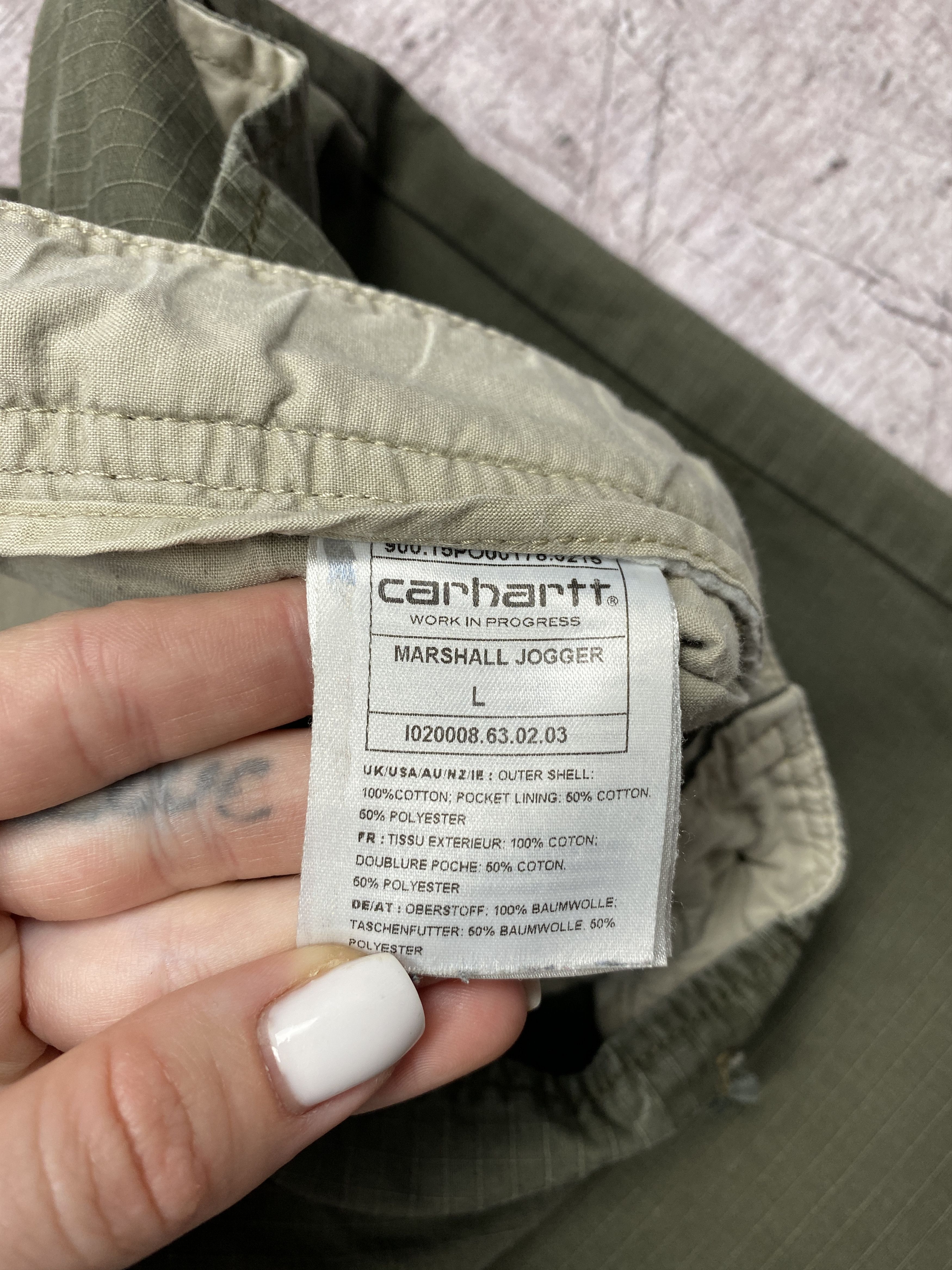 Carhartt Wip × Vintage Carhartt Wip Vintage Mens Marshall Jogger Pants Size US 34 / EU 50 - 9 Thumbnail