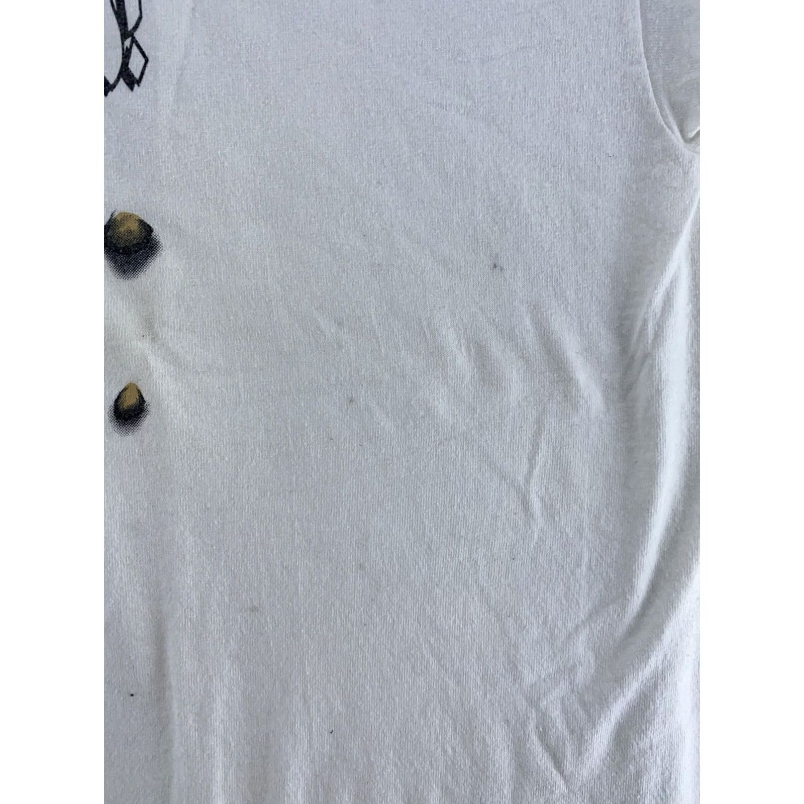Hanes VINTAGE Will Trade Blood For Cookies Shirt Mens XL White Hanes Cotton Graphic Print 90s Funny Joke The Blood Center of New Jersey Mens Size US XL / EU 56 / 4 - 4 Thumbnail