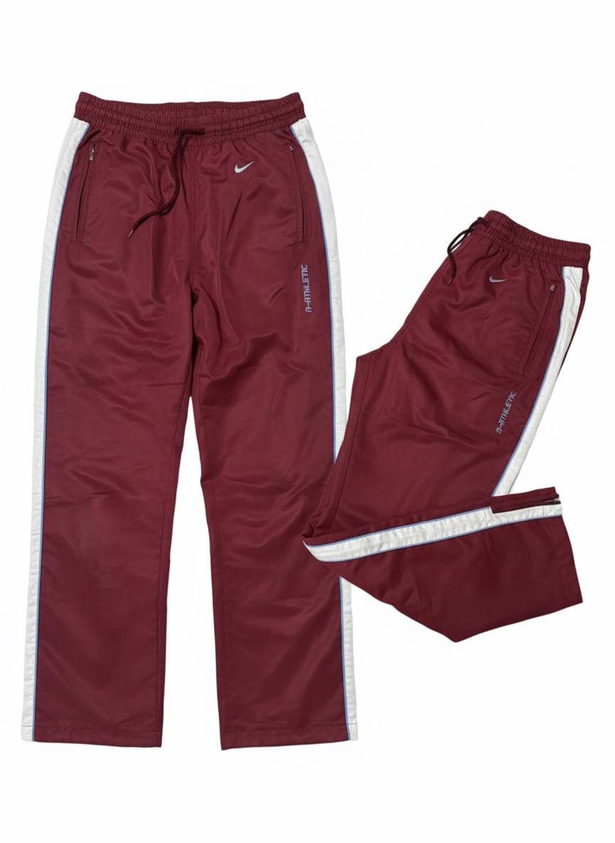Nike VINTAGE CLASSIC NIKE R-ATHLETIC TRACK PANTS 90s Y2K Size US 30 / EU 46 - 1 Thumbnail
