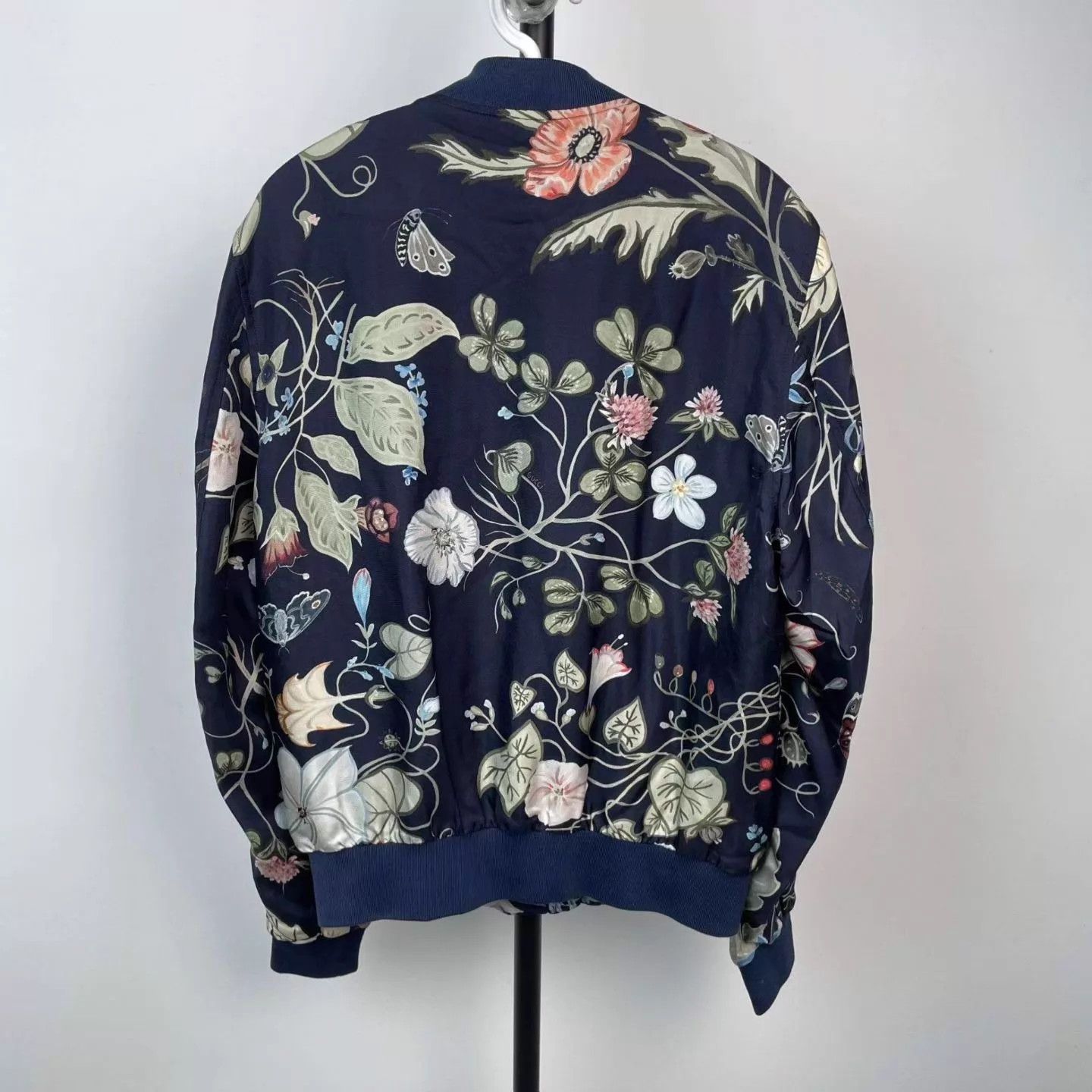 Gucci Gucci floral blue jacket 46 Size US S / EU 44-46 / 1 - 2 Thumbnail