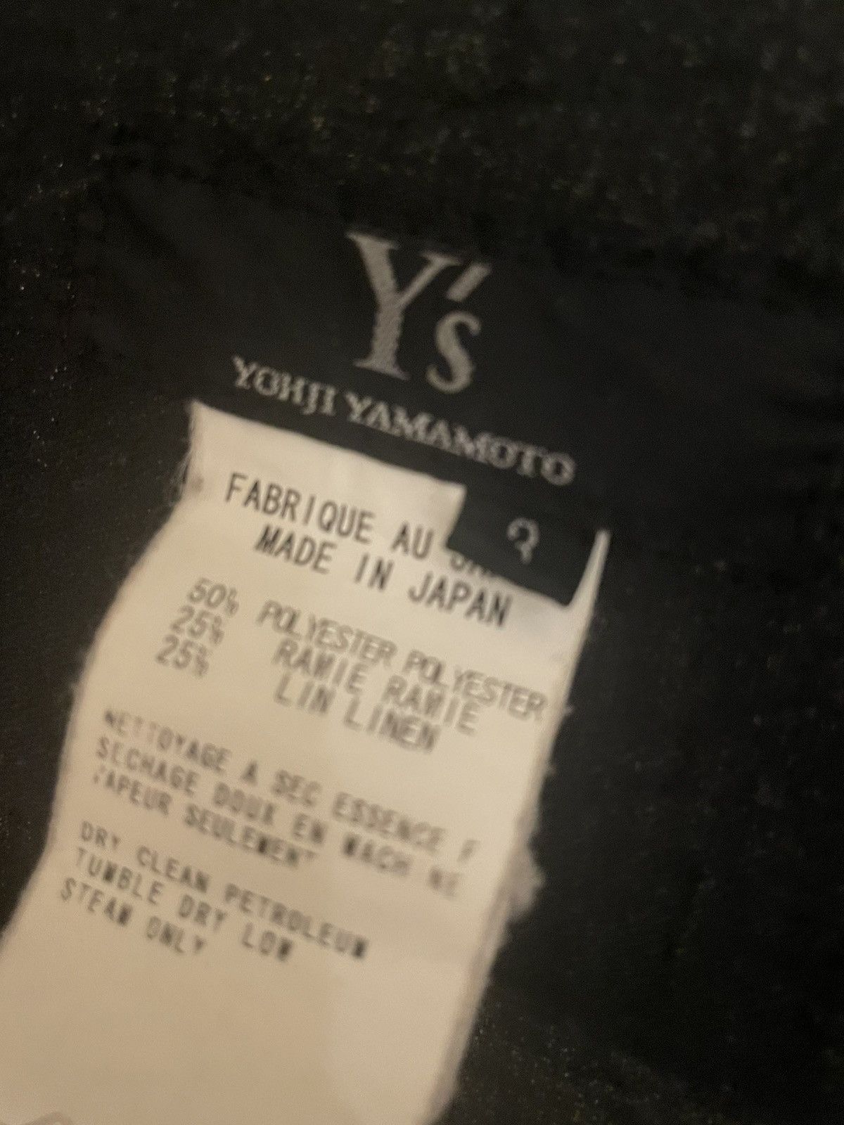 Y's for Men Y’s for men linen shirt Size US S / EU 44-46 / 1 - 2 Thumbnail