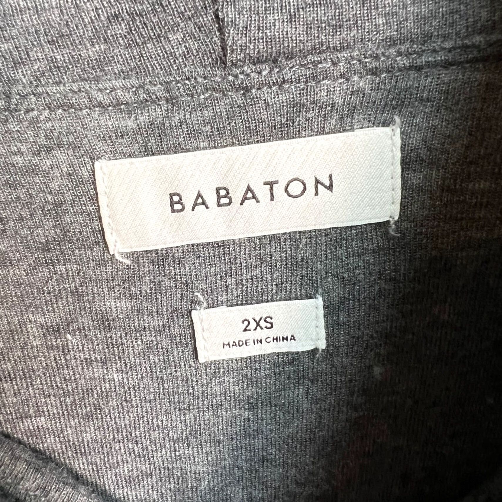 Vintage VINTAGE Babaton Blouse Off-Shoulder Long Sleeve Gray 2XS Adult Womens Top Size XXS / US 00 / IT 34 - 3 Thumbnail