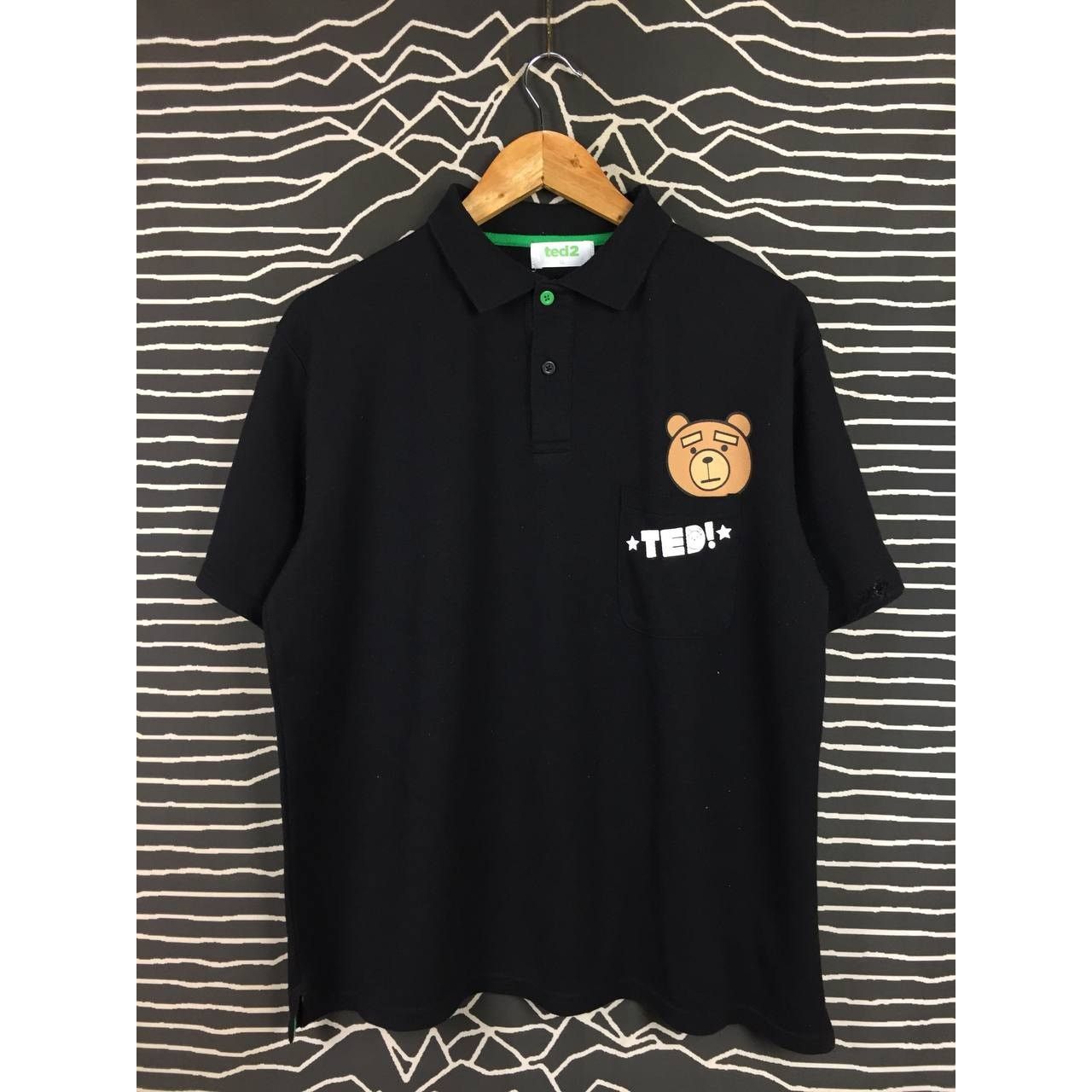 Other TED 2 Mark Wahlberg Teddy Bear Movie Promo Polo Tee Size US XL / EU 56 / 4 - 1 Thumbnail