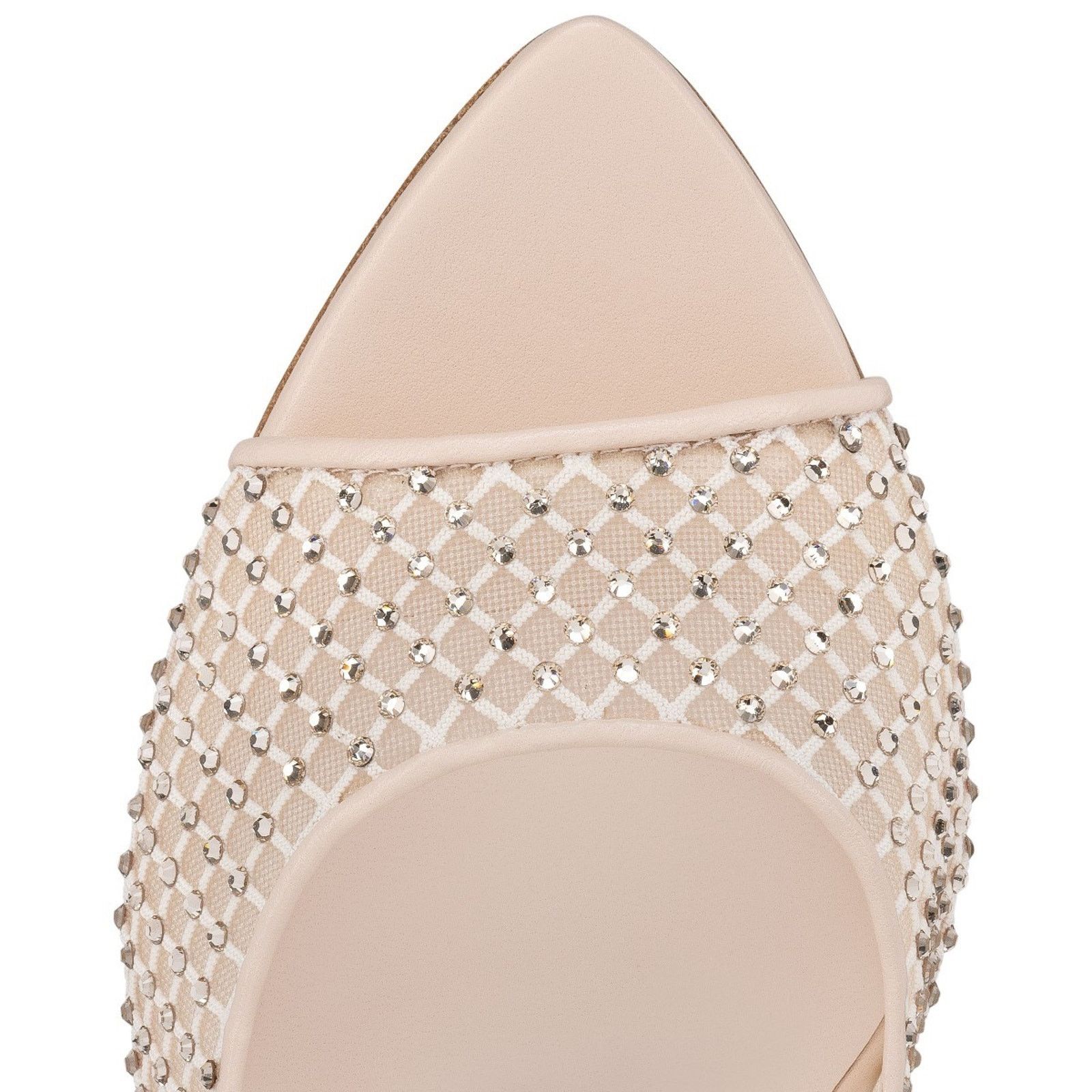 Christian Louboutin Christian Louboutin Apostropha Mule Mesh Strass 80 Size US 8 / IT 38 - 12 Thumbnail