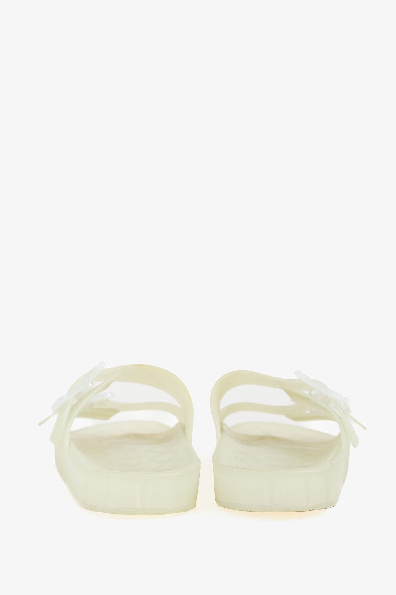Balenciaga Balenciaga Mallorca Translucent Buckled Jelly Slide Sandals Size US 7.5 / IT 37.5 - 4 Thumbnail