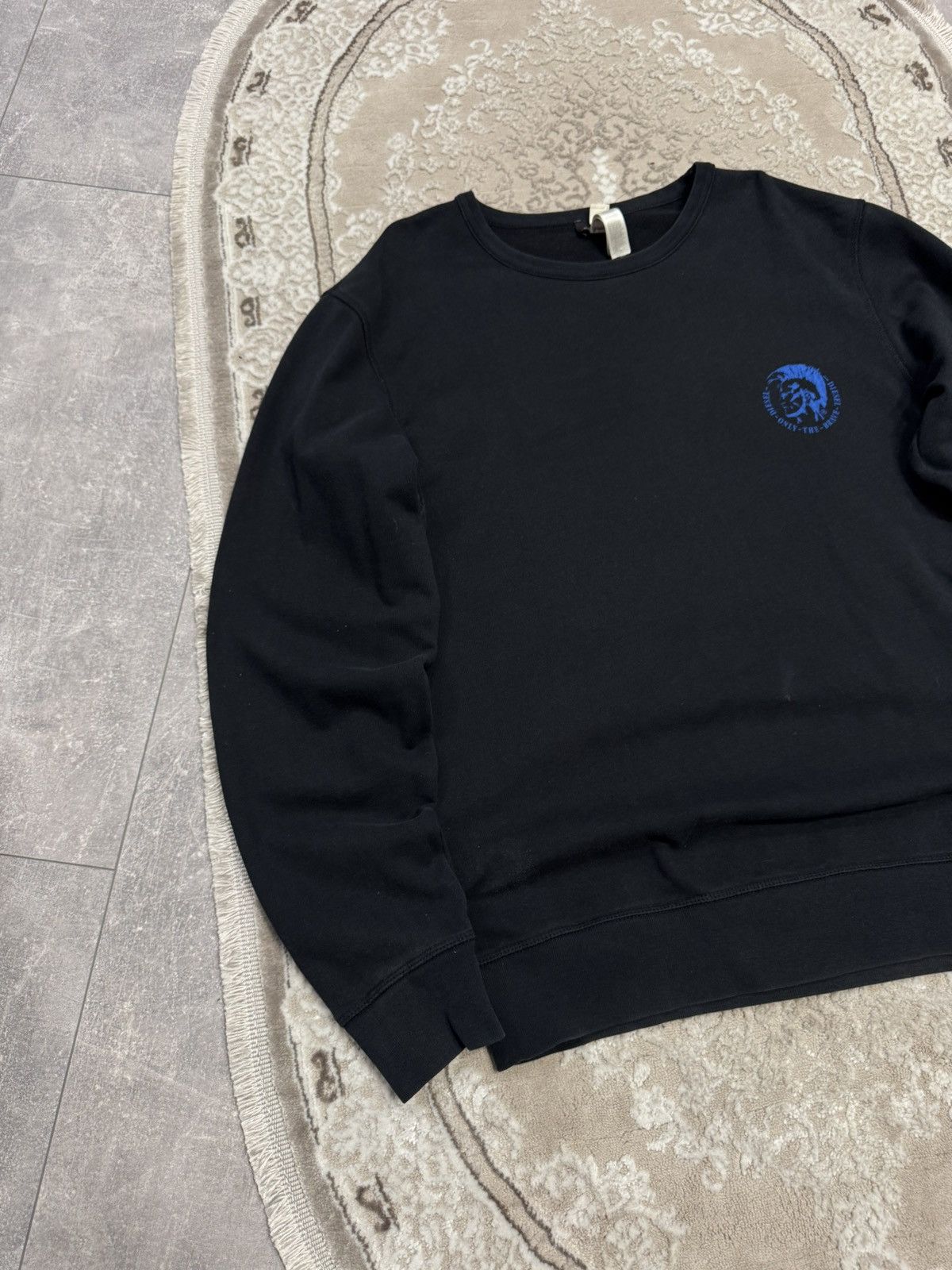 Diesel Y2K Vintage Diesel Sweatshirt Big Logo Pullover Size US L / EU 52-54 / 3 - 3 Thumbnail