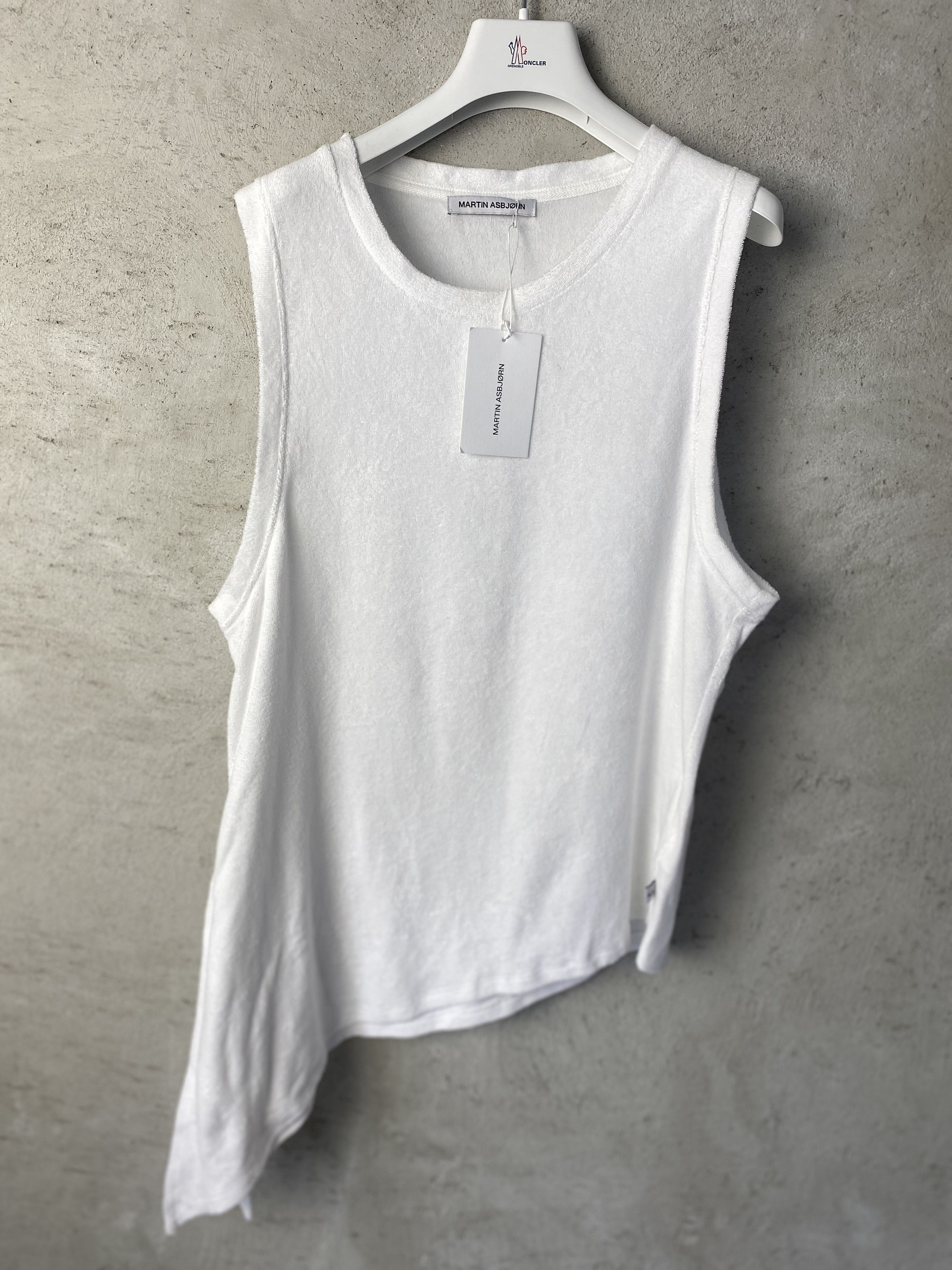 Martin Asbjorn Martin Asbjorn Terry asymmetric t-shirt tee tank top Size US M / EU 48-50 / 2 - 1 Thumbnail