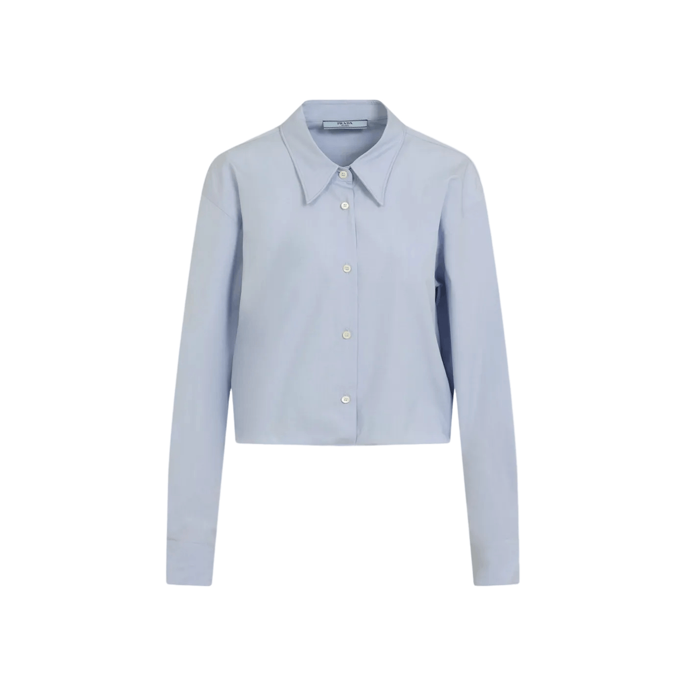 Prada PRADA Blue Cotton Shirt New & Authentic Size ONE SIZE - 3 Thumbnail