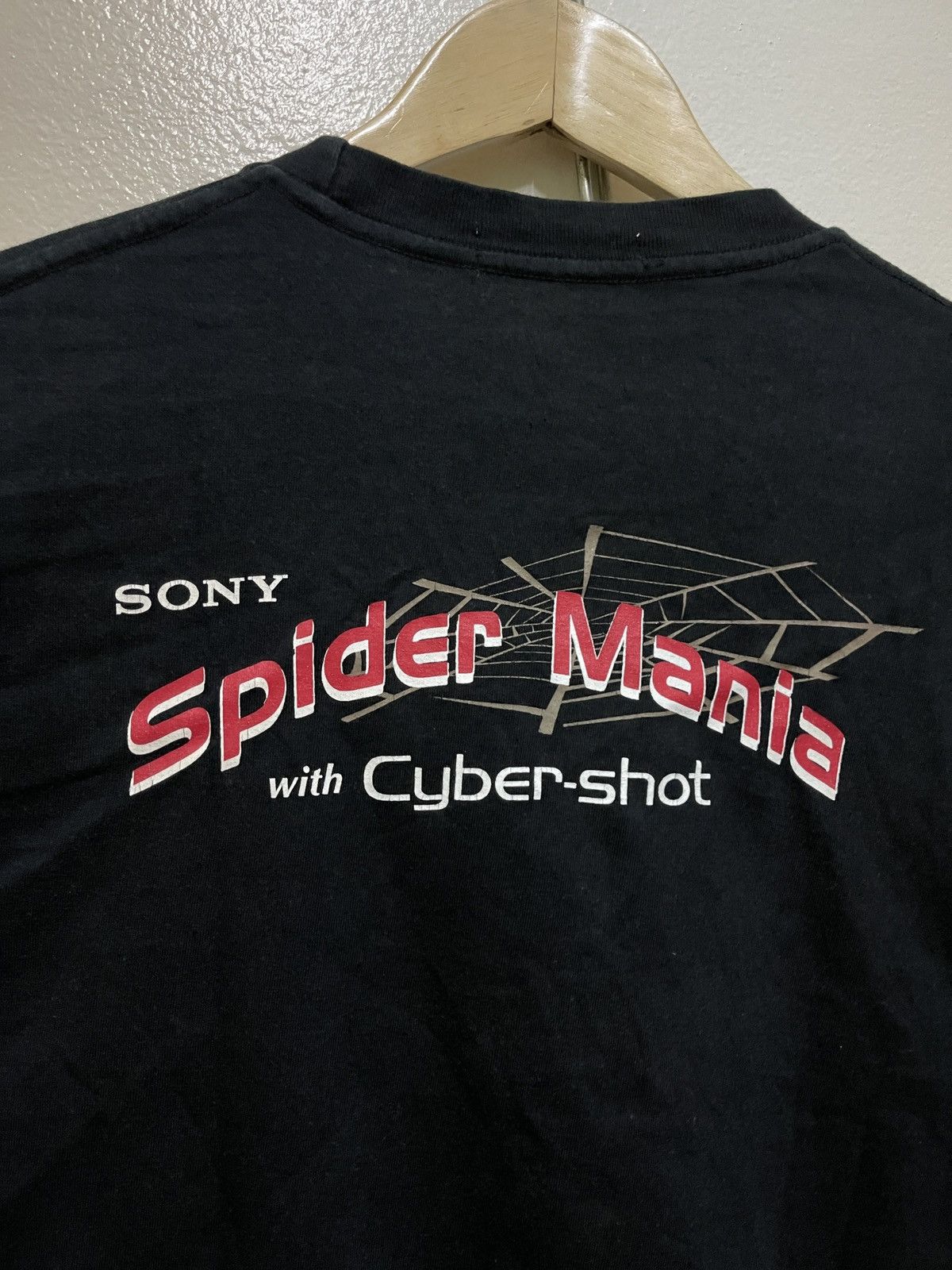 Sony Spider Man 2 Mania 2004 Sony Cyber Shot Vintage Promo Tee Size US L / EU 52-54 / 3 - 11 Thumbnail