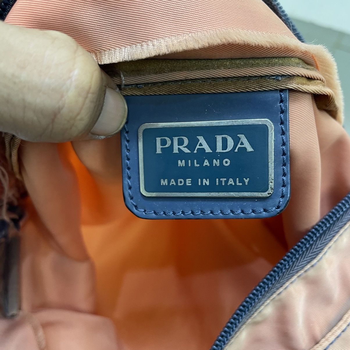 Prada 💥Vintage 90s Prada Nylon Bag Size ONE SIZE - 14 Thumbnail