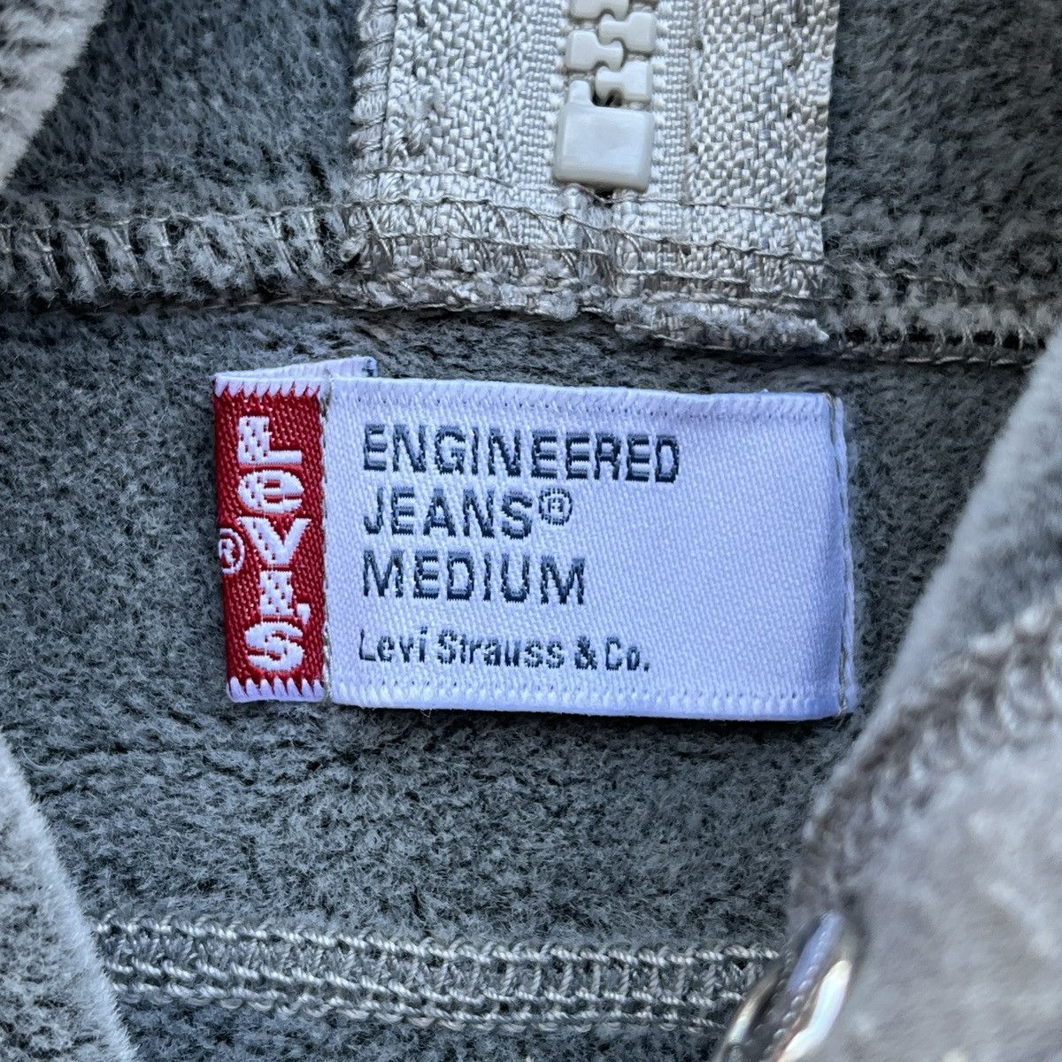 Levi's ENGINEERED LEVI’S HOODIE HEAD ZIPPER HYPE STREETWEAR Size US M / EU 48-50 / 2 - 18 Thumbnail
