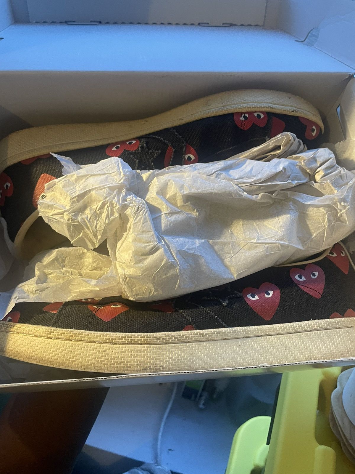 Comme des Garcons PLAY × Converse Vintage CDG Play Heart Converse Size US 11 / EU 44 - 1 Thumbnail