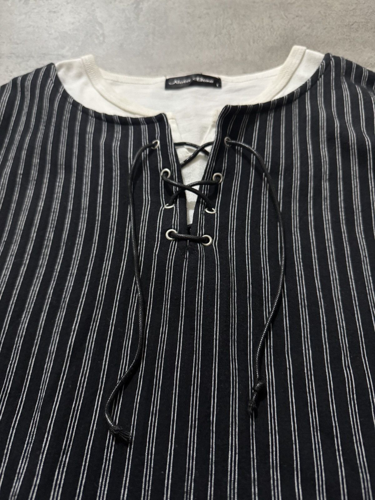 Hysteric Glamour Y2k Nota Bene Laced Double layer Tshirt Size US M / EU 48-50 / 2 - 2 Thumbnail