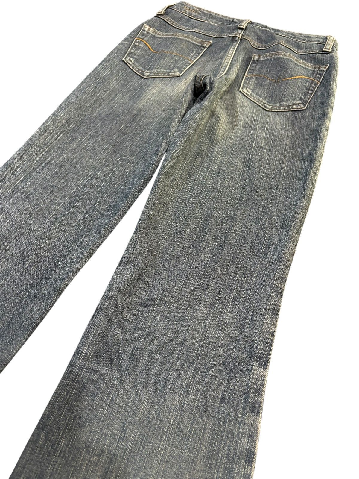 Edwin × Japanese Brand × Seditionaries Vintage Y2k Edwin Sophia Bootcut Flared Faded Jeans Size US 26 / EU 42 - 5 Thumbnail