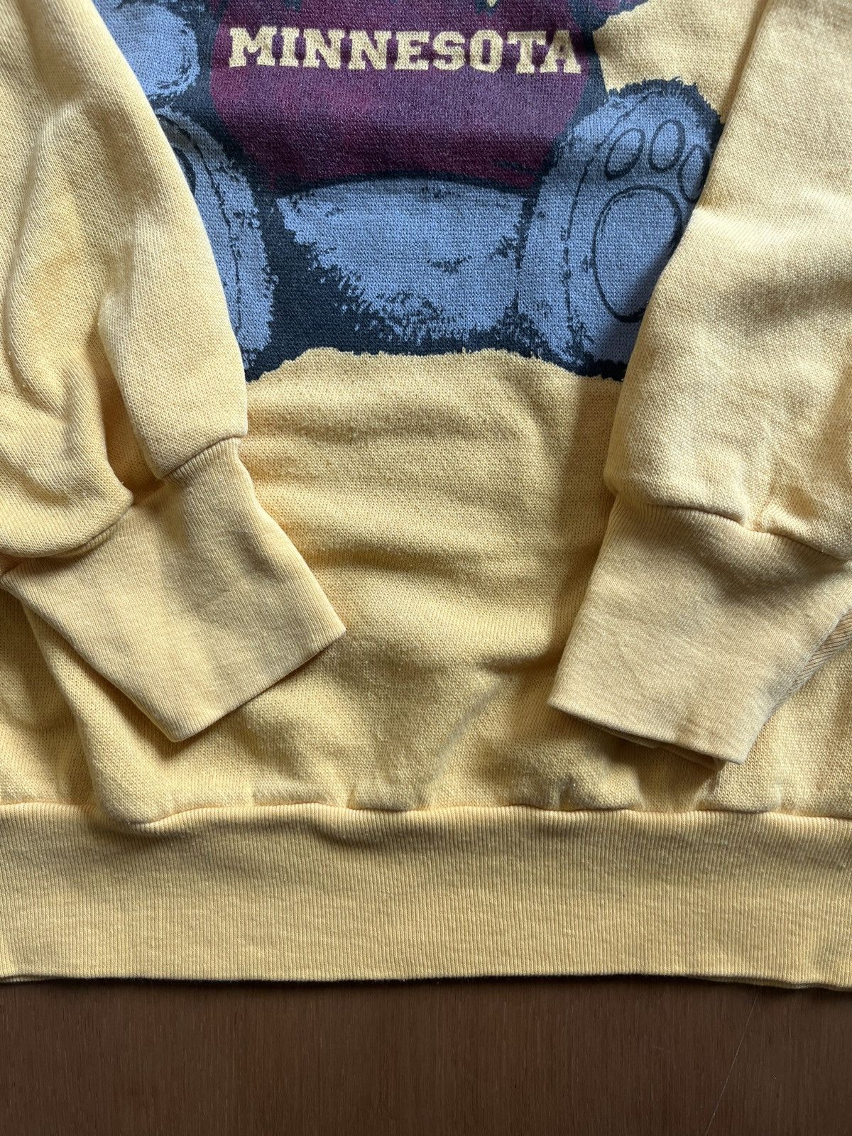 Vintage Vintage MINNESOTA Bear 80’s Sweater shirt Size US L / EU 52-54 / 3 - 6 Thumbnail