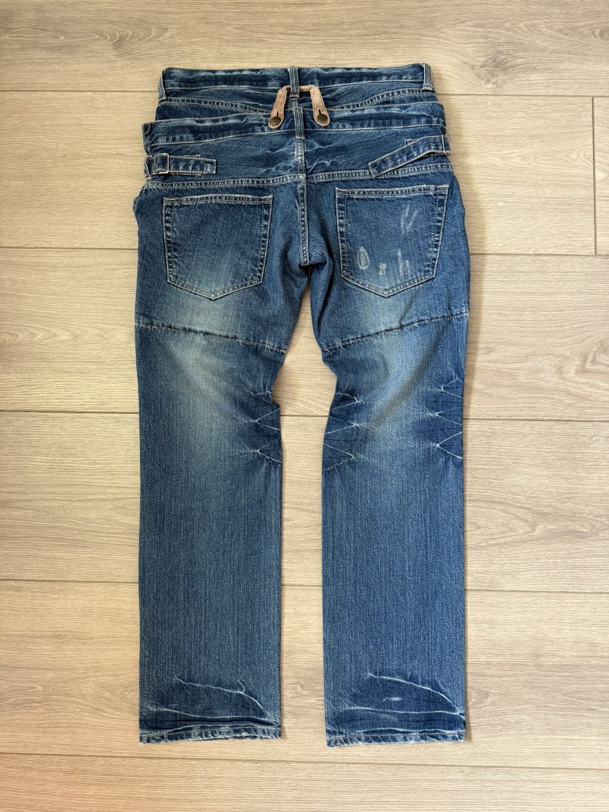 PPFM PPFM Punk Real Double Waist Ripped Unique Design Size US 32 / EU 48 - 6 Thumbnail