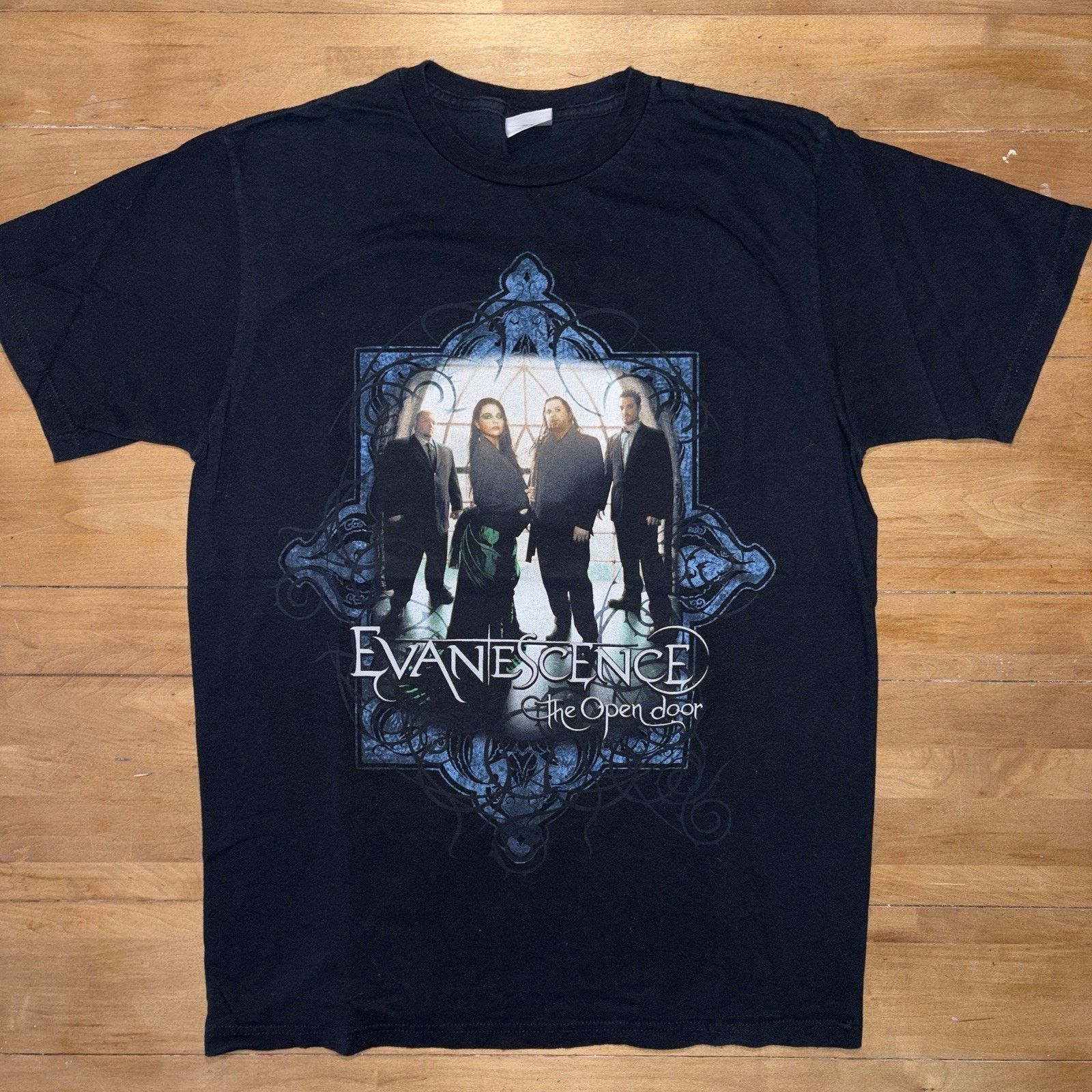 Vintage Evanescence VTG Rock Mall Goth Alternative Open Door SZ L Size US L / EU 52-54 / 3 - 1 Thumbnail