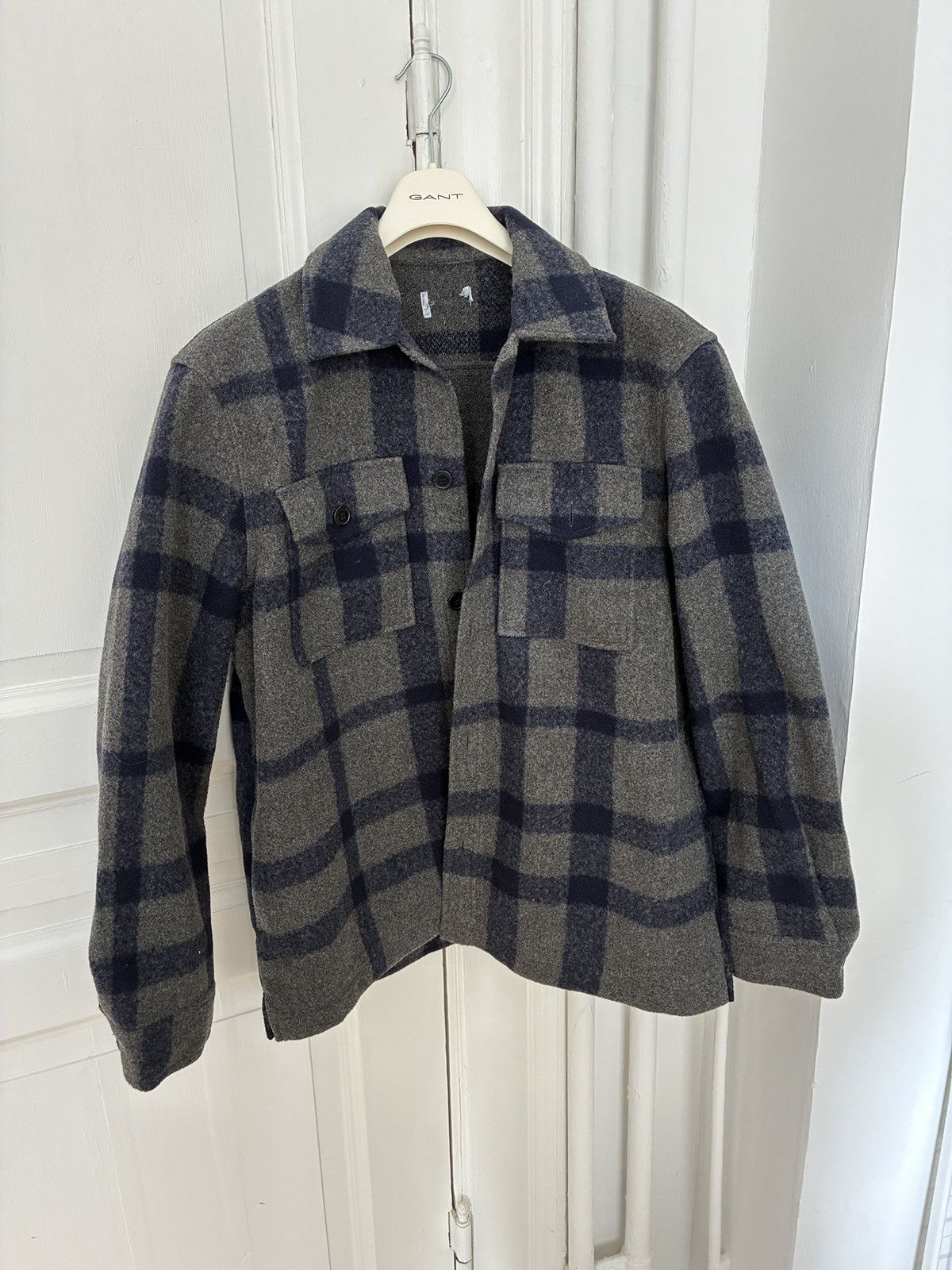 Other Studio Total Checked Overshirt – 2XL (Fits XL) Size US XL / EU 56 / 4 - 2 Thumbnail