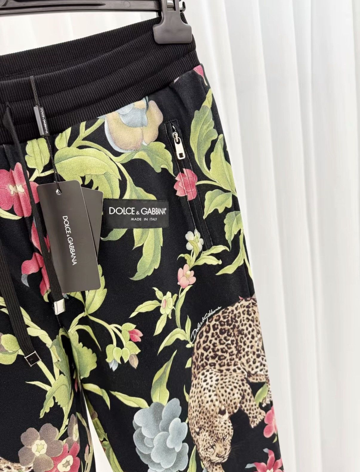 Dolce & Gabbana Dolce & Gabbana 100% Cotton Drawstring Sweatpants J30 Size US 32 / EU 48 - 6 Thumbnail