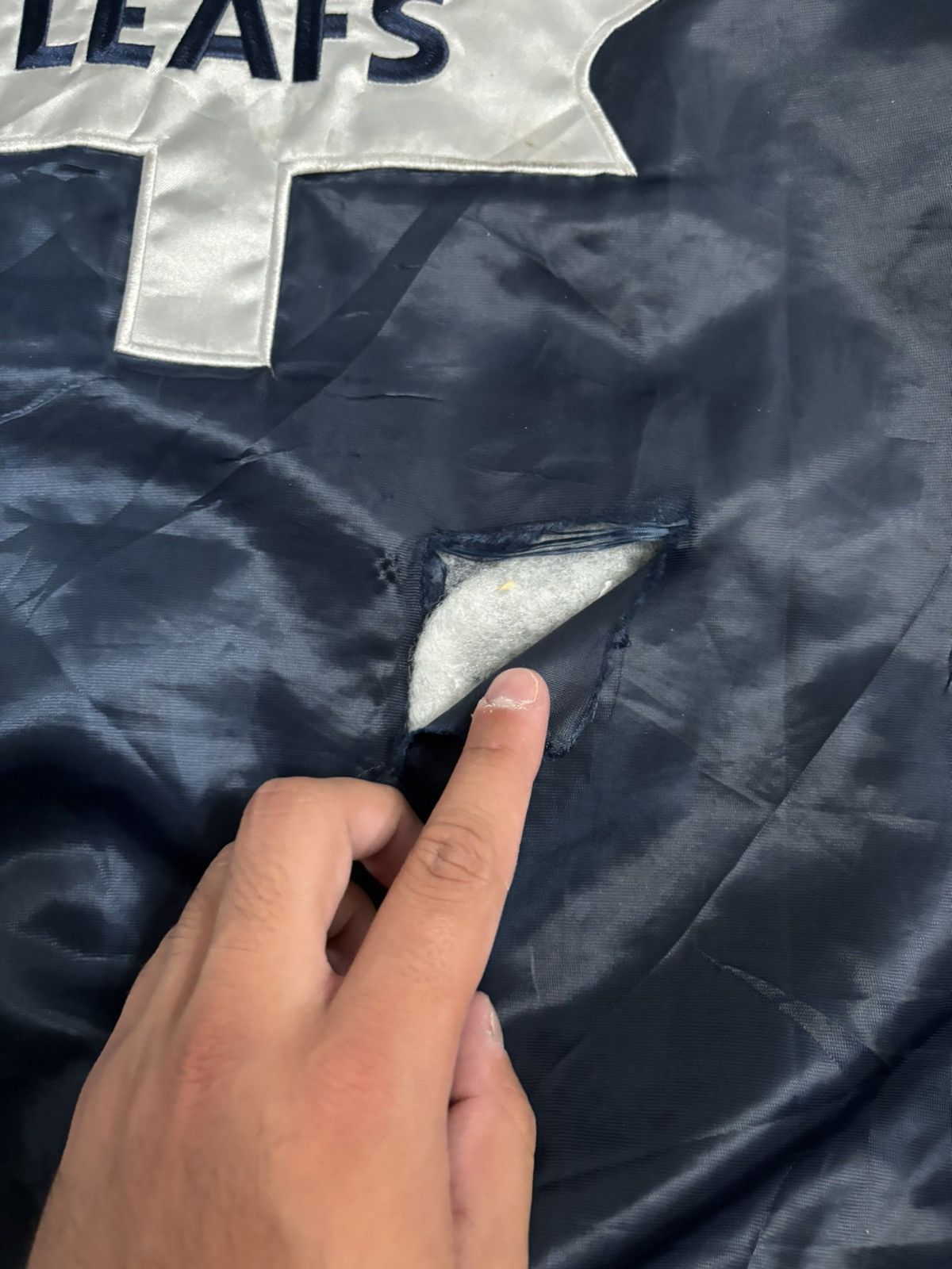 Jeff Hamilton × NHL × Vintage Vintage Jeff Hamilton Toronto Maple Leafs Bomber Jacket Size US XXL / EU 58 / 5 - 7 Thumbnail