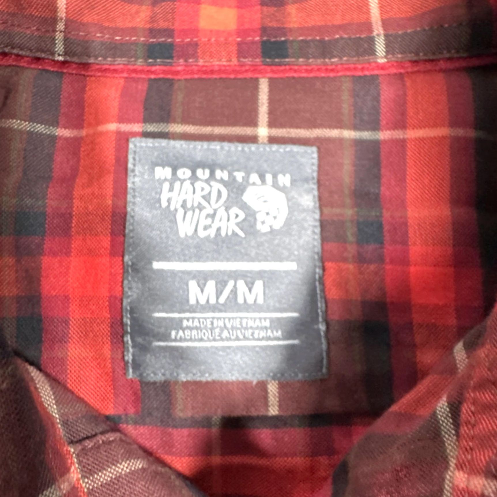 Mountain Hardwear VINTAGE? (No) Mountain Hardwear Shirt Mens M Plaid Flannel Lot 2 Red Gray Outdoor Hiking Button-Up Casual Workwear Travel Size US M / EU 48-50 / 2 - 7 Thumbnail