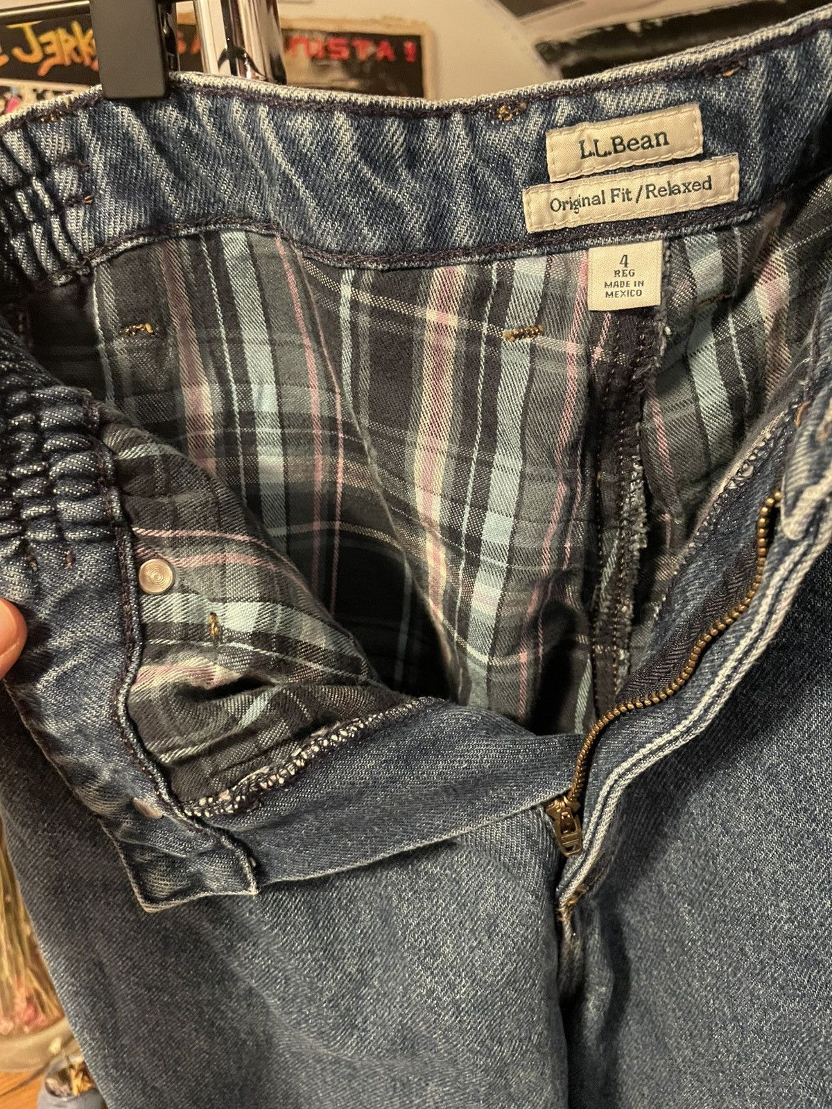 Lee Lined Lee jeans Size 27" / US 4 / IT 40 - 3 Thumbnail