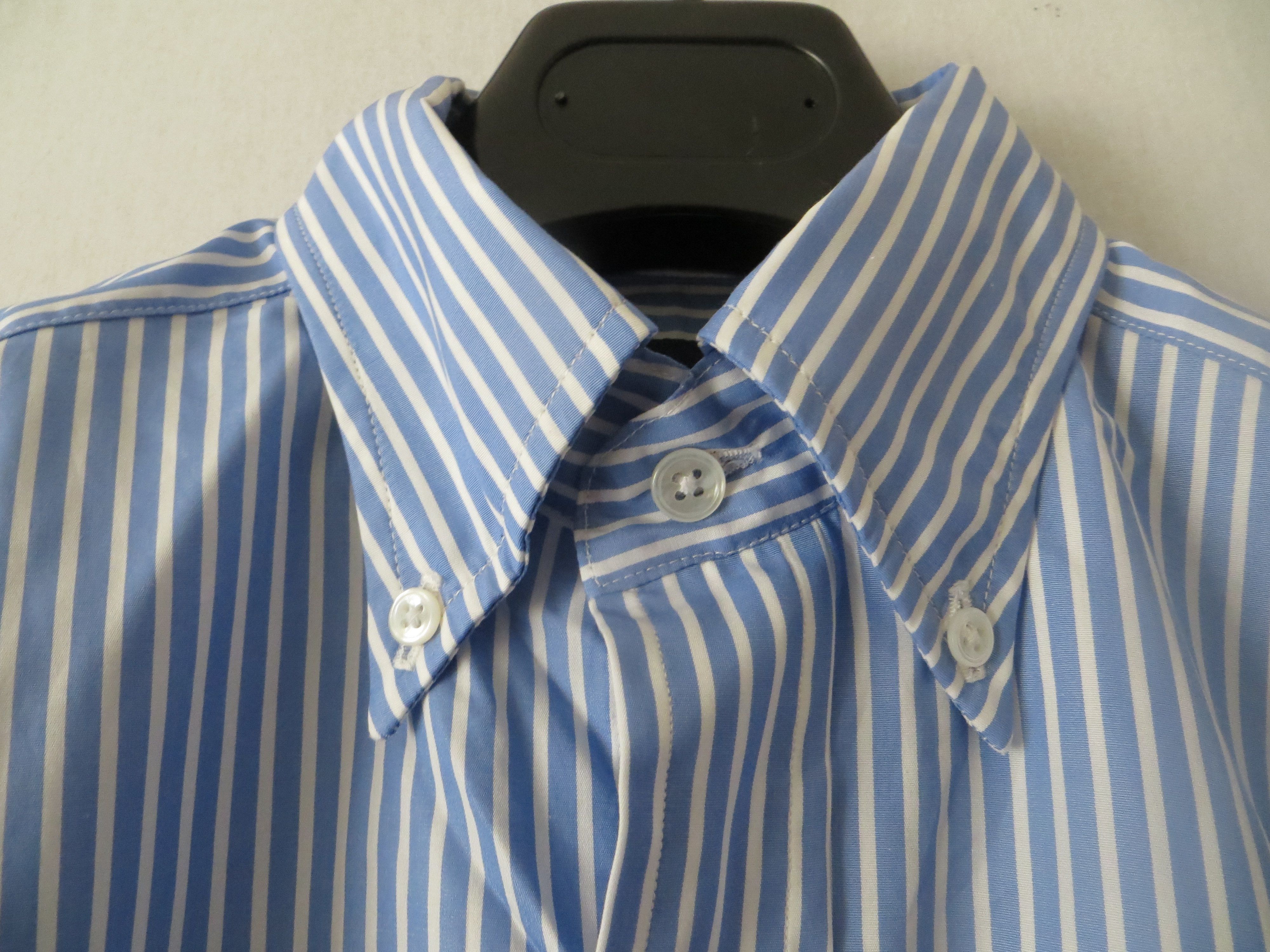 Drake's BUTTON DOWN COLLAR STRIPPED SHIRT SIZE14.5 Size US S / EU 44-46 / 1 - 5 Thumbnail