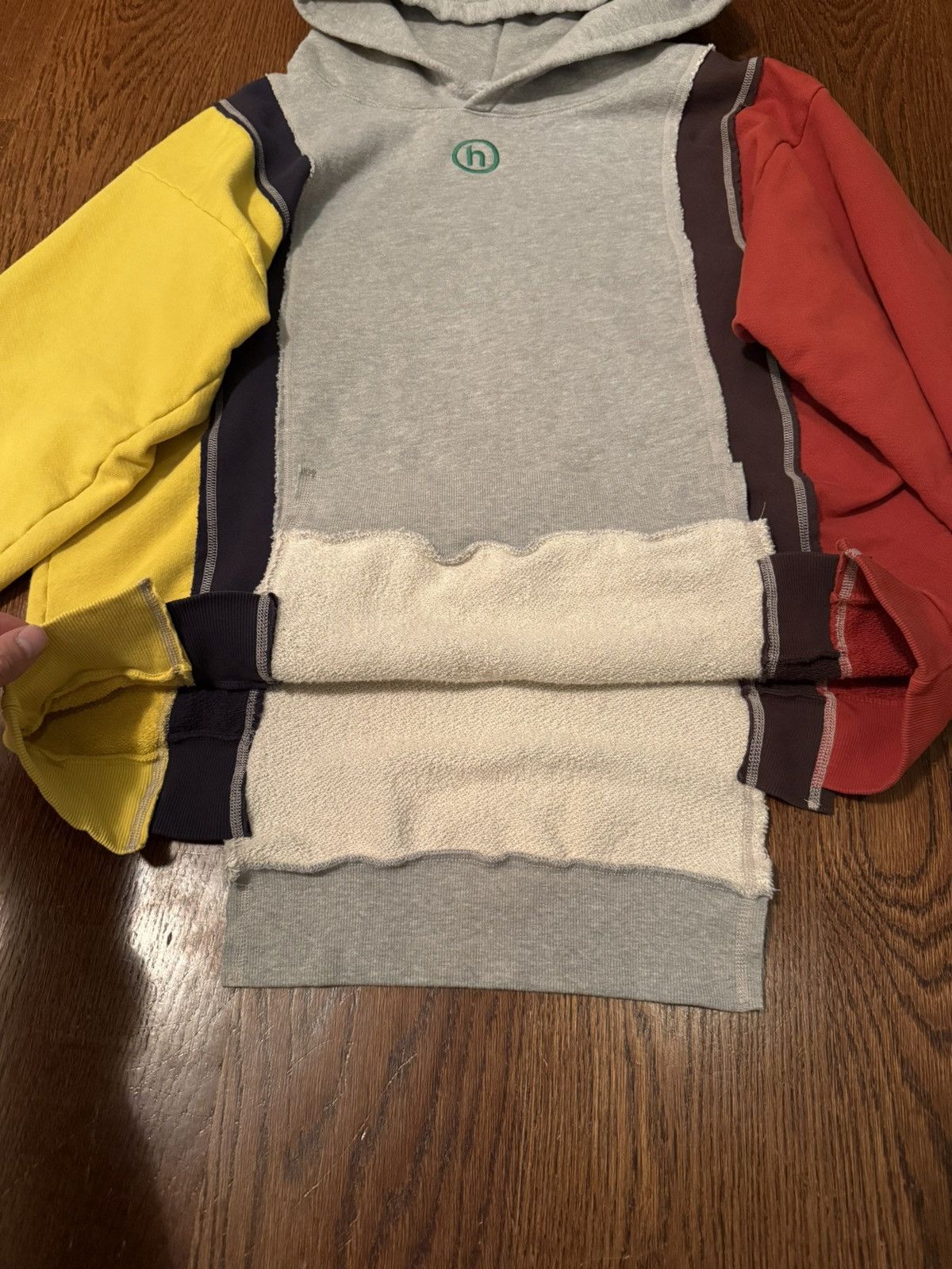 HIDDEN × Needles Needles x Hidden NY 5 Cuts Hoodie Gray Size US L / EU 52-54 / 3 - 3 Thumbnail