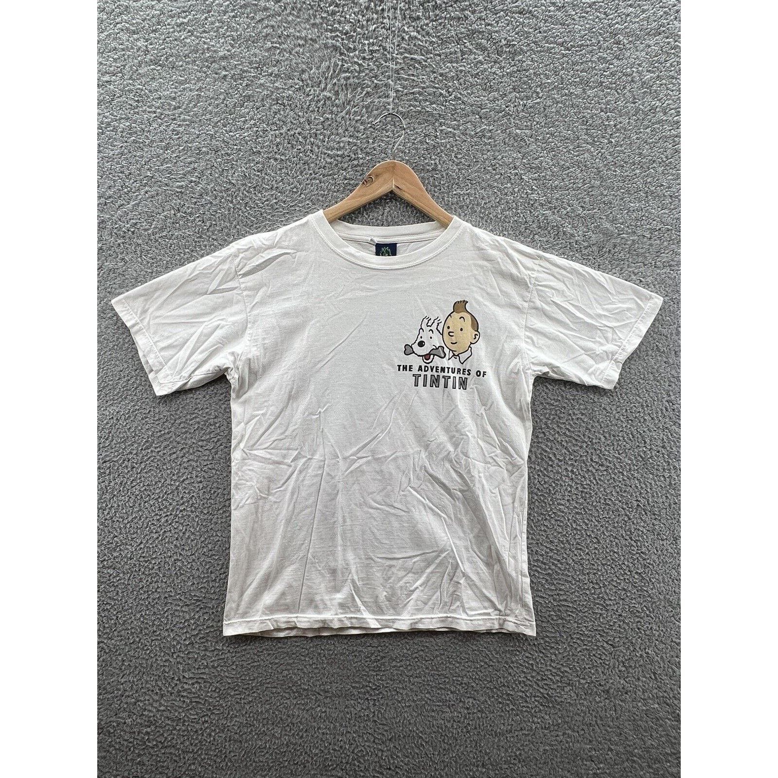 The Adventures Of Tintin And The Picaros VTG Comic T-Shirt