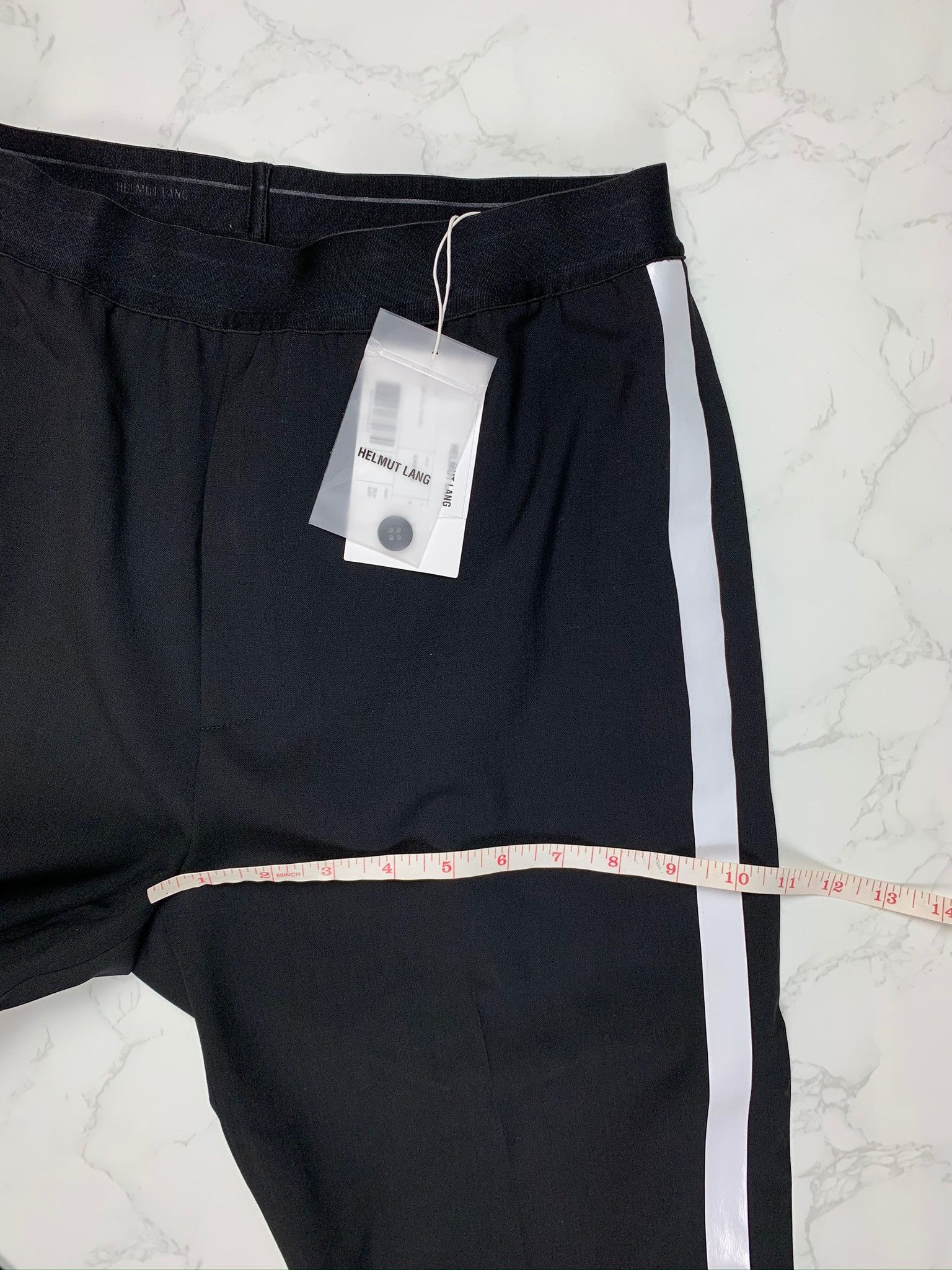 Helmut Lang 🔥65% OFF🔥 [SALE] Helmut Lang Band Pull On Black Pants Size US 30 / EU 46 - 7 Thumbnail