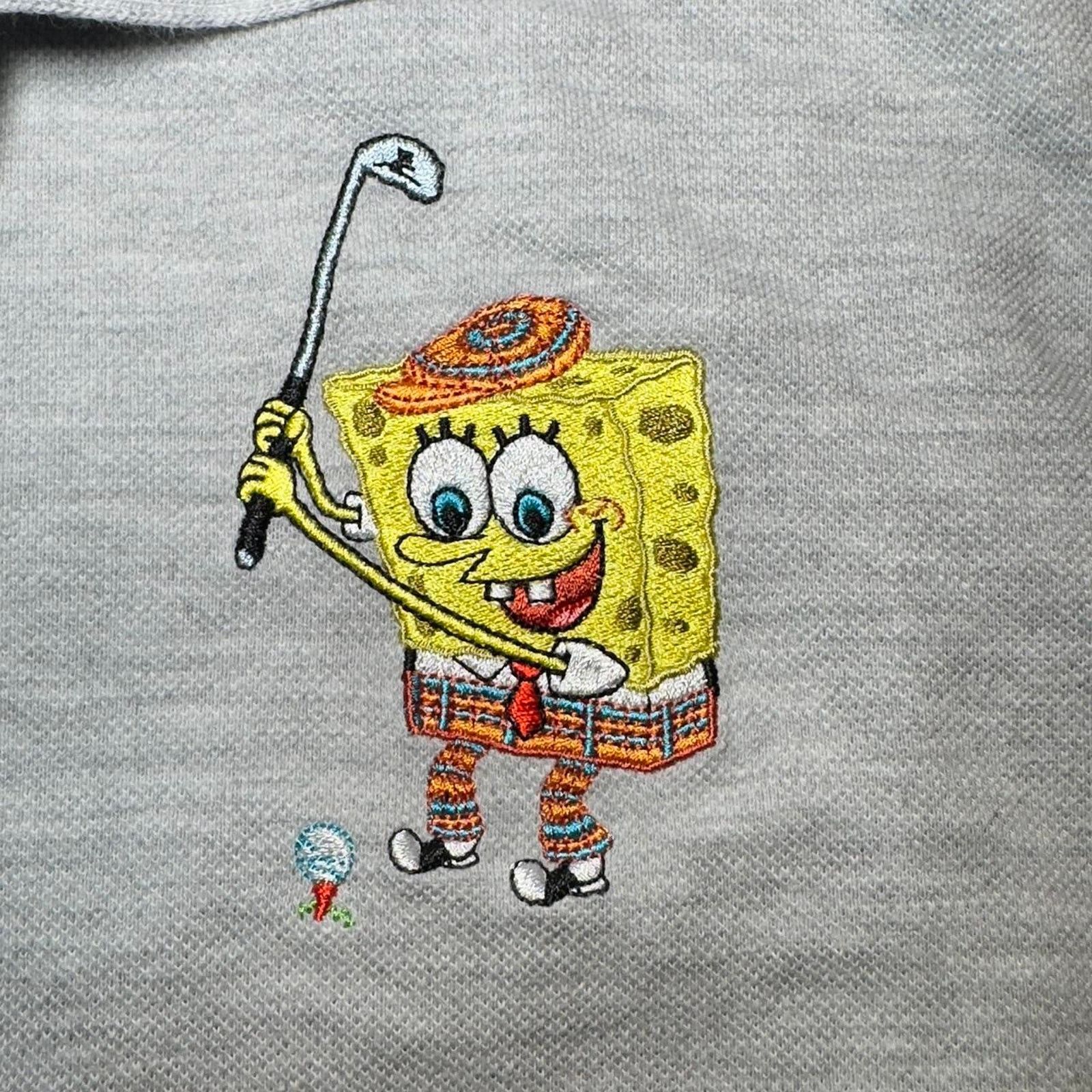 Nickelodeon Spongebob golf polo shirt xxl Size US XXL / EU 58 / 5 - 4 Thumbnail
