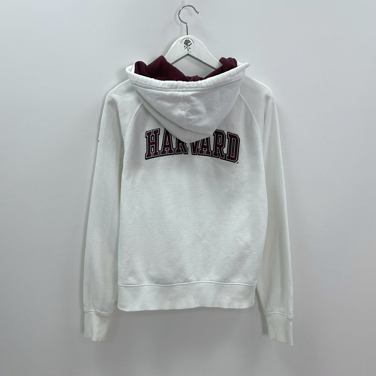 Champion Vintage 00s Harvard x Champion Zip Up hoodie college y2k og Size US S / EU 44-46 / 1 - 1 Thumbnail