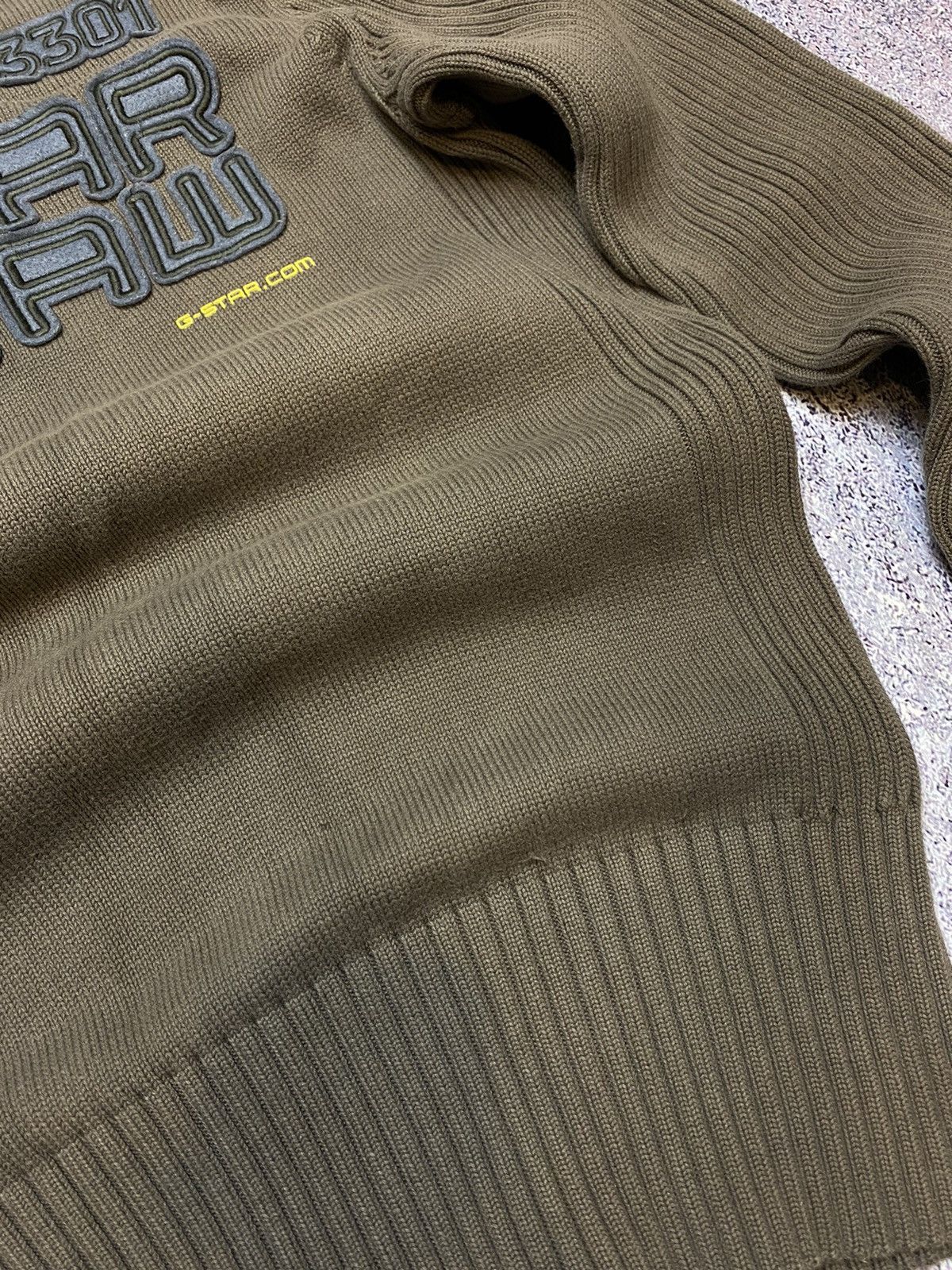 G-Star × Japanese Brand 💥AVANT GARDE G STAR RAW KNIT SWEATER Size US L / EU 52-54 / 3 - 5 Thumbnail
