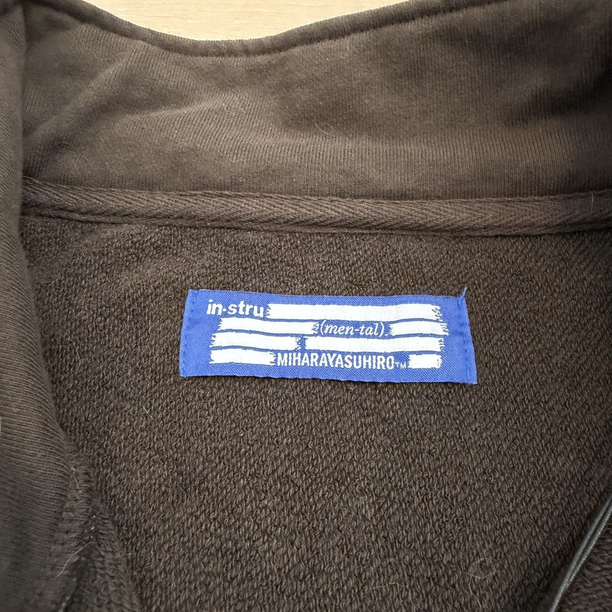 Maison MIHARA YASUHIRO Mihara Yasuhiro Instrumental Half Zip Pullover Sweatshirt Size US XXL / EU 58 / 5 - 3 Thumbnail