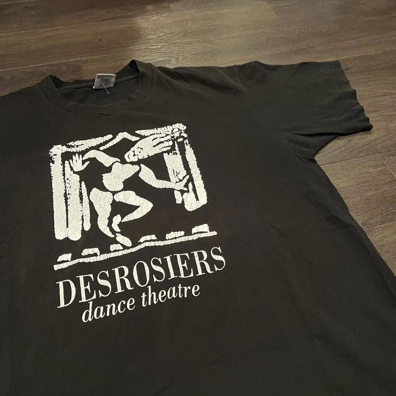 Designer Vintage Desrosiers Dance Theatre T Shirt Size US XL / EU 56 / 4 - 1 Thumbnail