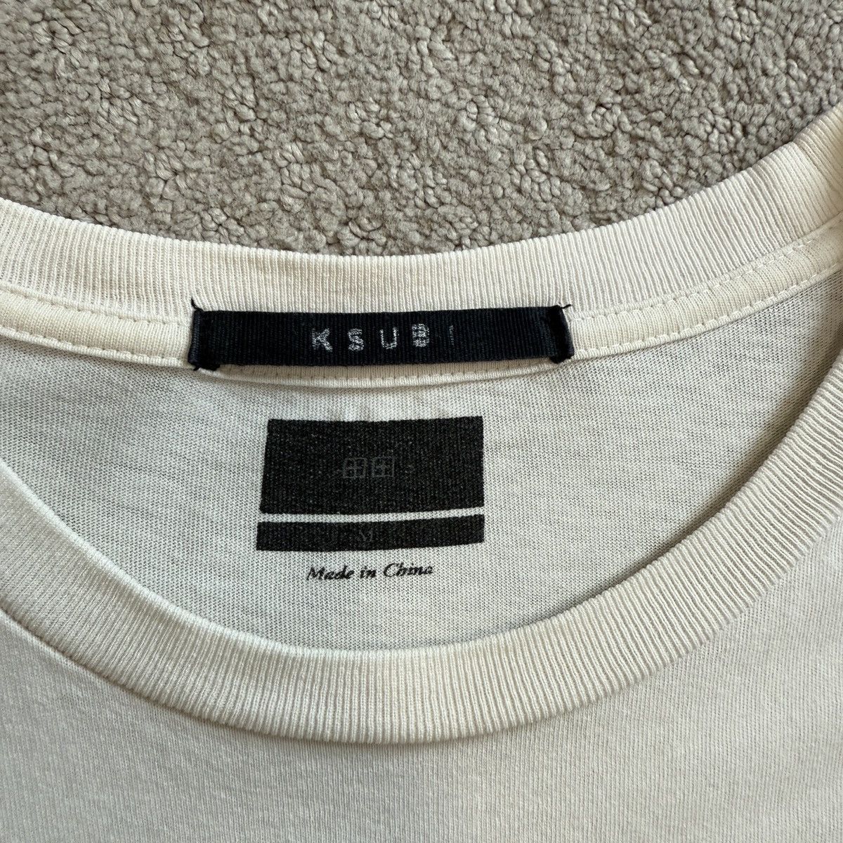 Ksubi Ksubi T shirt Beige Size Medium Size US M / EU 48-50 / 2 - 2 Thumbnail
