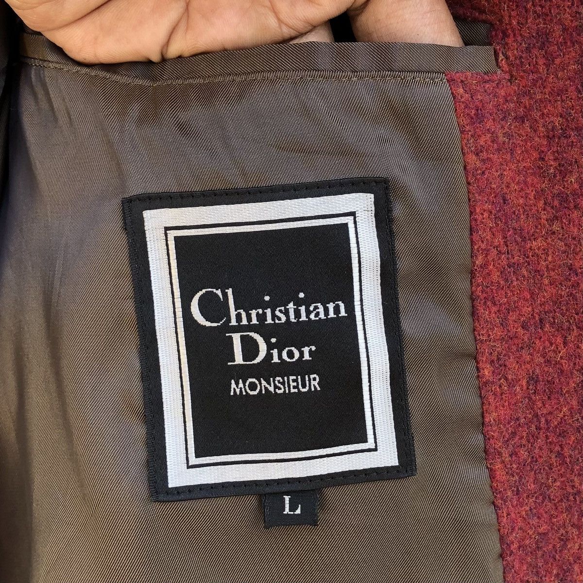Christian Dior Monsieur Vintage Christian Dior Monsieur Luxury Wool Blend Jacket Size US L / EU 52-54 / 3 - 22 Thumbnail