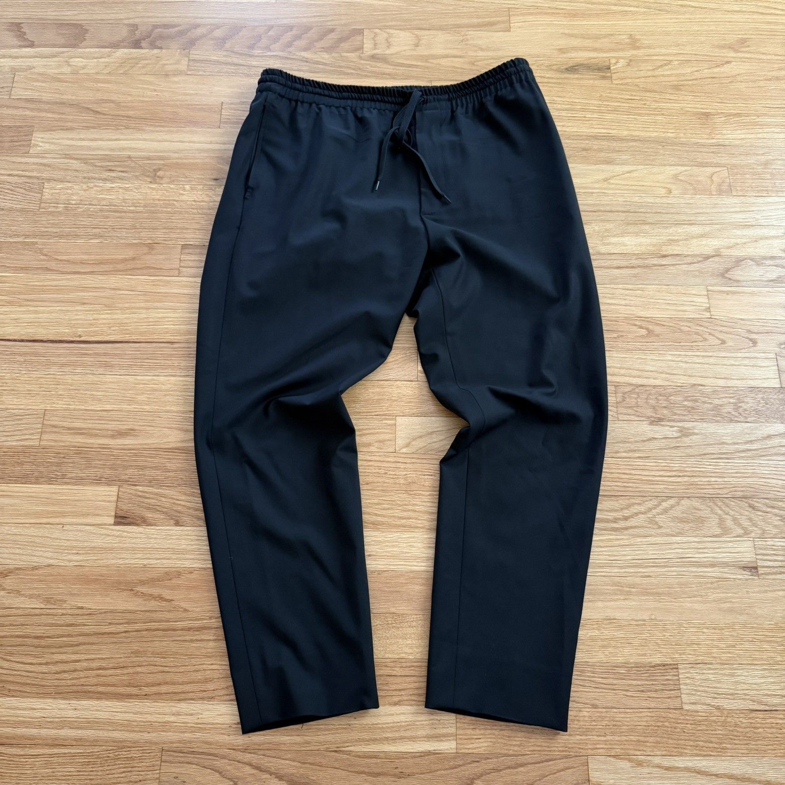 Second/Layer Second/Layer Black Slim Track Pants XL Size US 34 / EU 50 - 1 Thumbnail