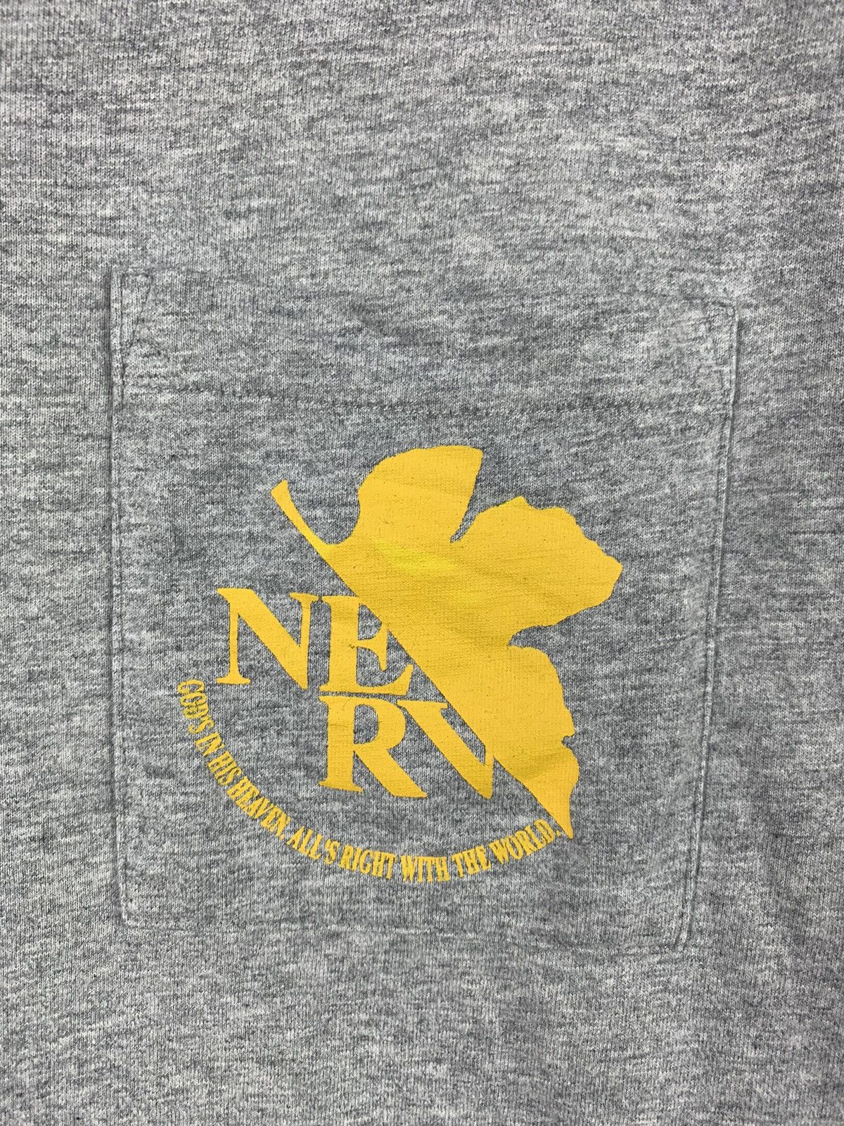 Anime × Japanese Brand Steals! Neon Genesis Evangelion NERV Anime Tee Manga Size US L / EU 52-54 / 3 - 3 Thumbnail