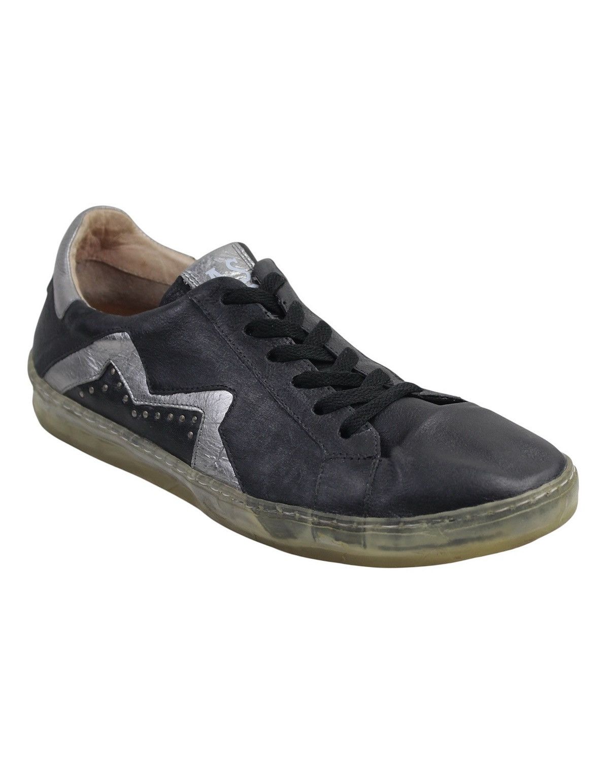 A.S.98 2010S A.S.98 MONTAGNA BLACK LEATHER SNEAKERS Size US 9 / EU 42 - 5 Thumbnail