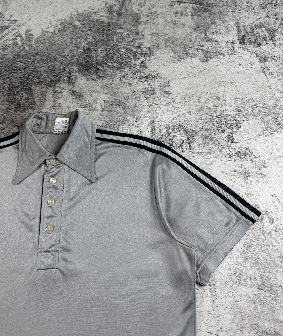 Adidas RARE Adidas Ventex Made in France 70S - 80S Jersey T Shirt Size US S / EU 44-46 / 1 - 7 Thumbnail