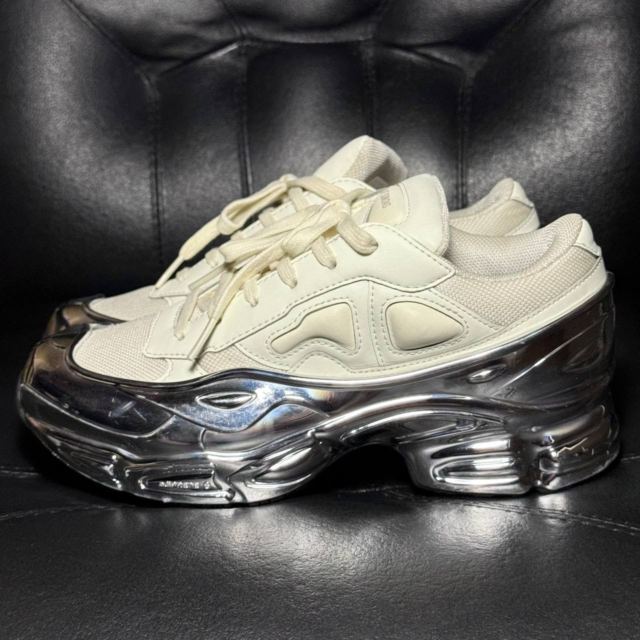 Adidas × Raf Simons adidas raf simons ozweego metallic Size US 5.5 / EU 38 - 3 Thumbnail