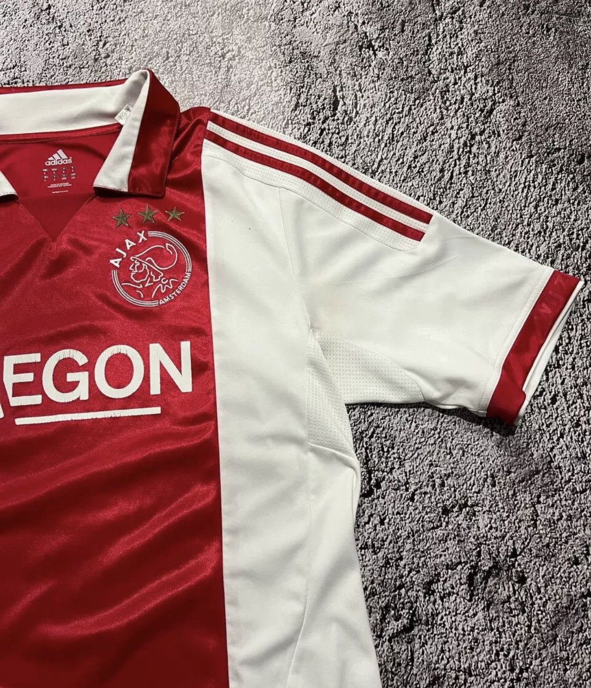 Adidas × Vintage Adidas FC Ajax Amsterdam 2011-2012 Shirt Jersey Size US L / EU 52-54 / 3 - 4 Thumbnail