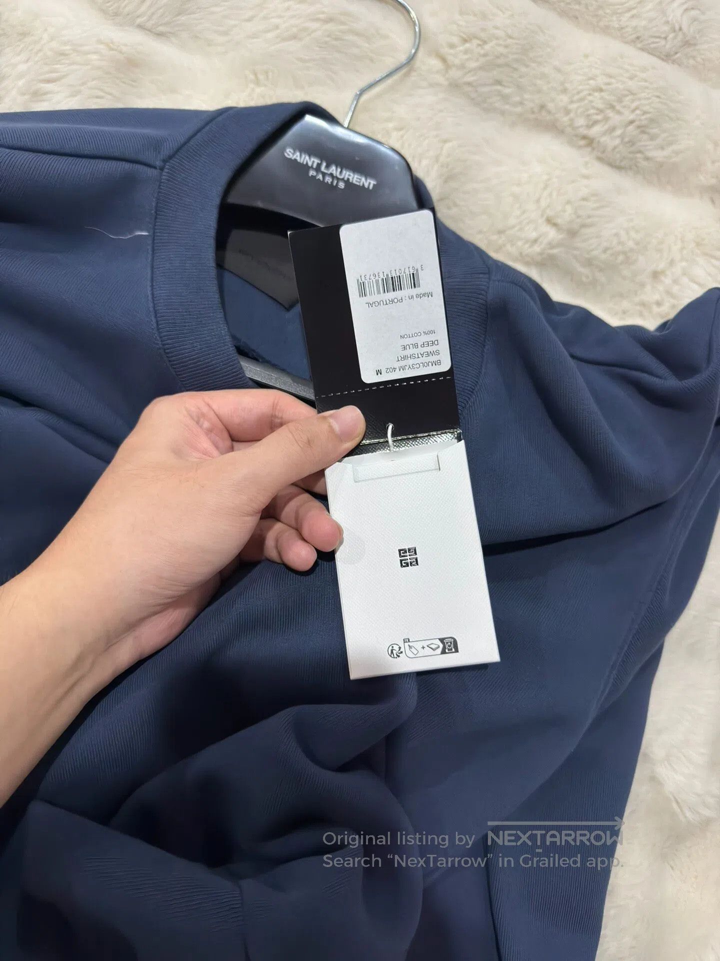 Giorgio Armani Giorgio Armani Back Lightning Print Sweatshirt| Size US M / EU 48-50 / 2 - 6 Thumbnail