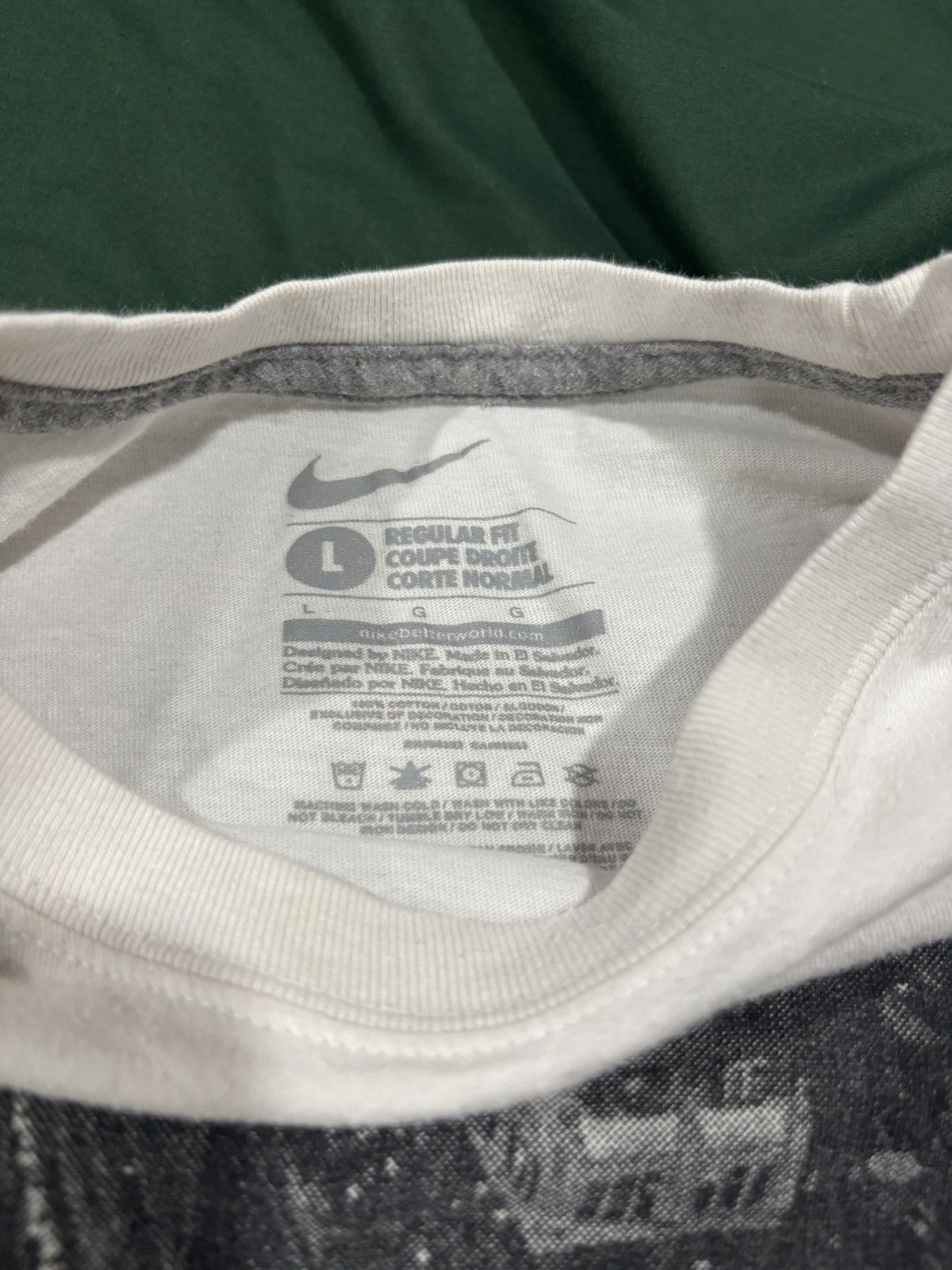 Nike White Nike tshirt Size US L / EU 52-54 / 3 - 5 Thumbnail