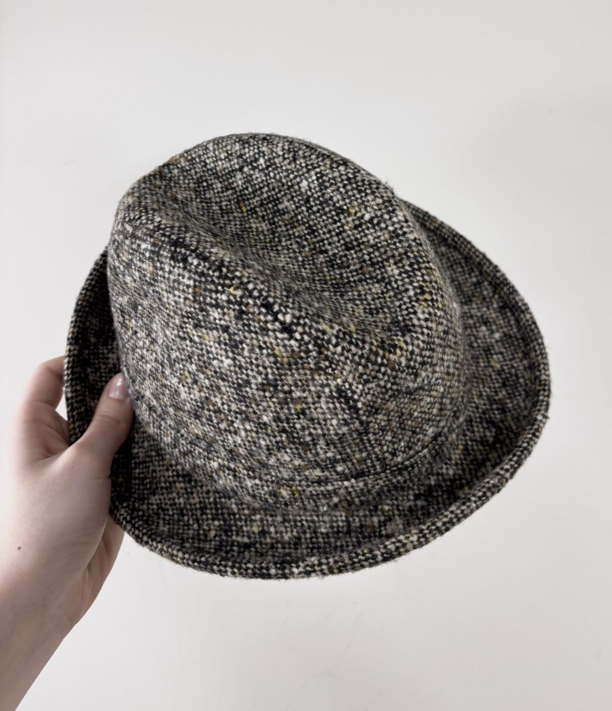 Other Moessmer Barbetti Bologna Wool Tweed Trilby Fedora Hat Size ONE SIZE - 3 Thumbnail