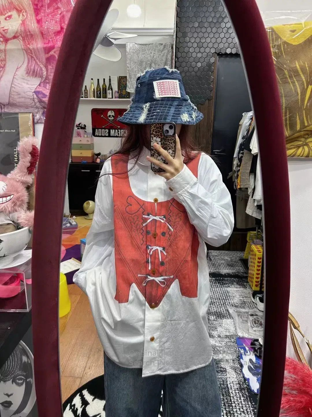 Vivienne Westwood vivienne westwood oversized printed shirt. Size XXS / US 00 / IT 34 - 4 Thumbnail