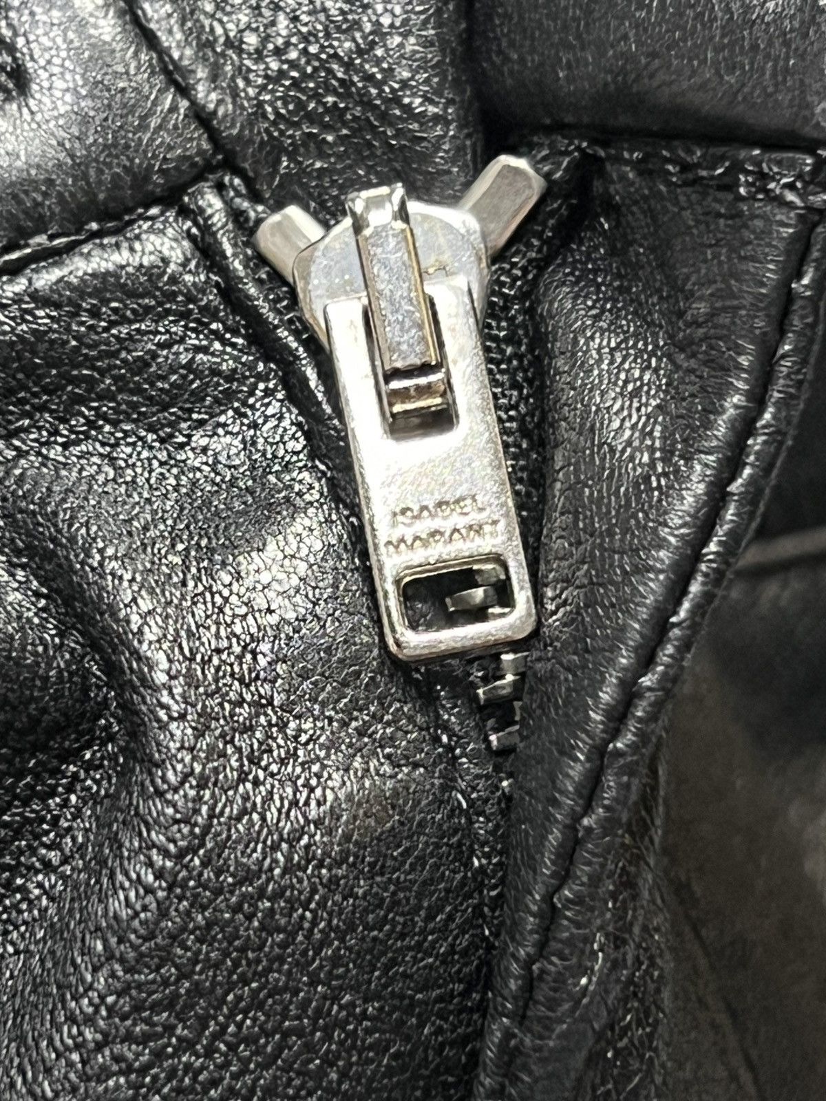 Designer × Isabel Marant Isabel Marant - Slit Ankle Leather - Pants Size 25" / US 0 / IT 36 - 9 Thumbnail