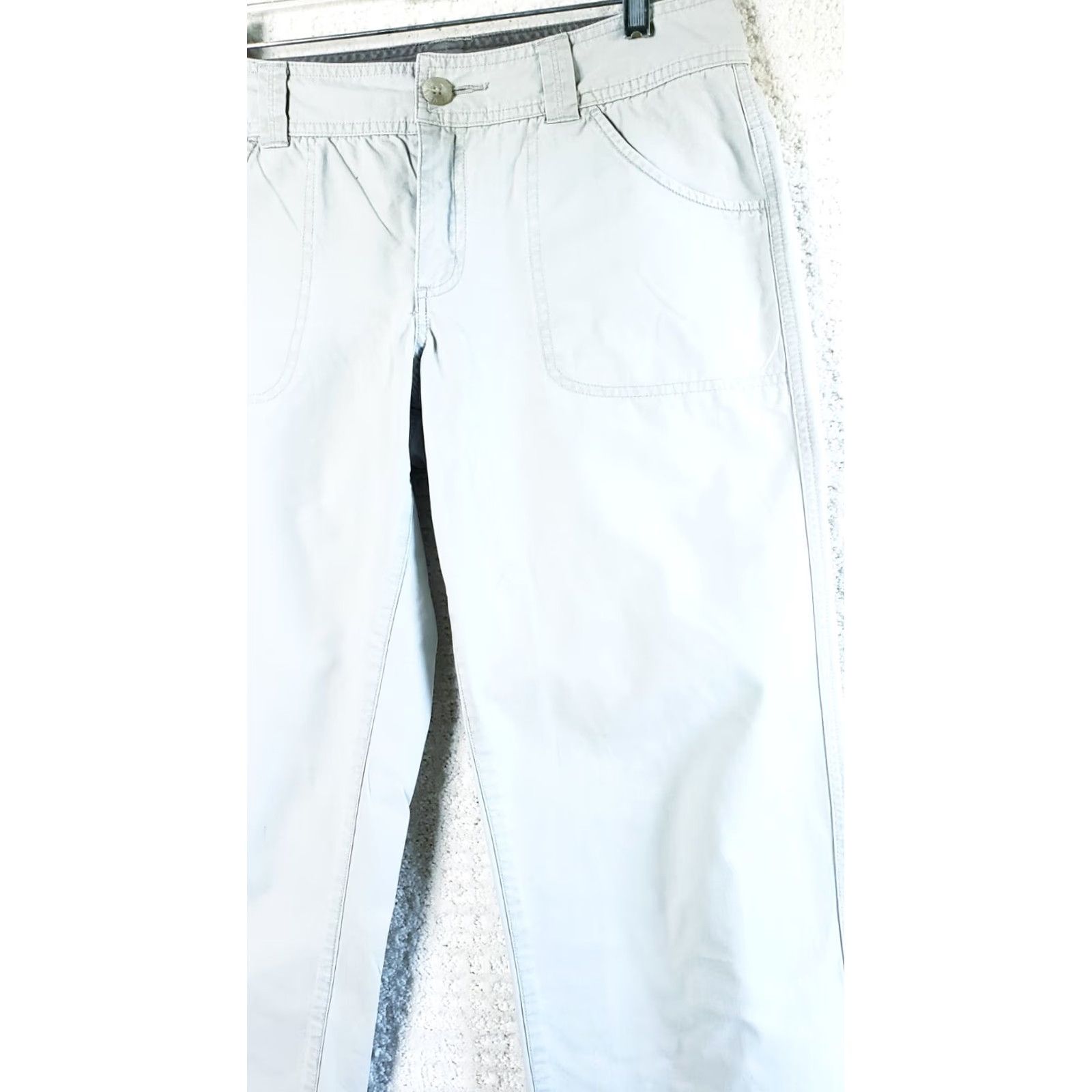 Vintage VINTAGE Columbia Khaki Hiking Pants Straight Leg Women 31x30 6 Beige Chino Comfort Casual Wool? Size 28" / US 6 / IT 42 - 2 Thumbnail