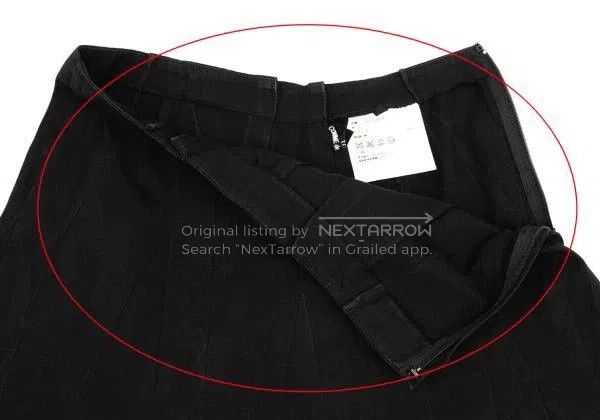 Comme des Garcons Comme Des Garcons size S Black Retro Design Skirt Size 25" / US 0 / IT 36 - 5 Thumbnail